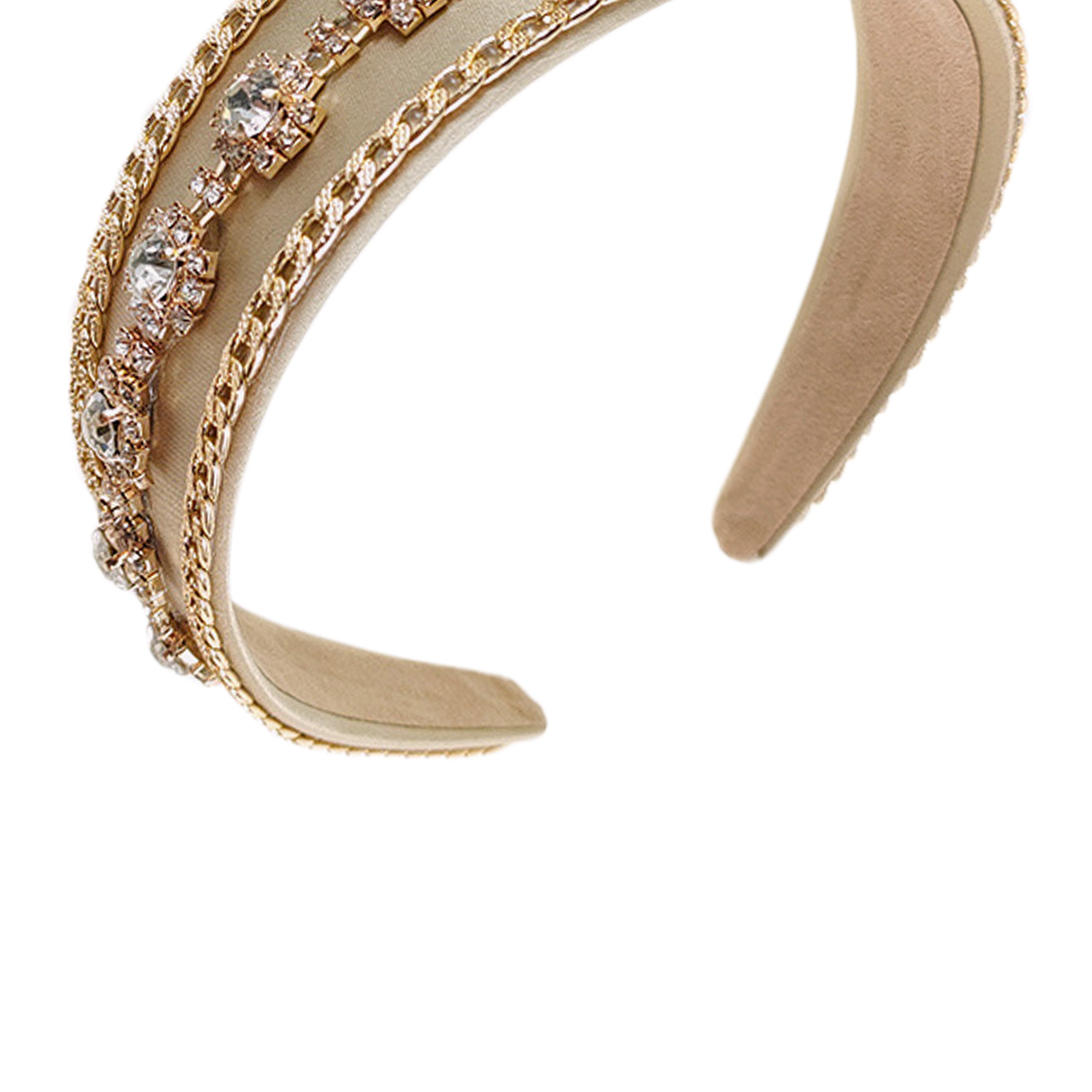 Glass Drill Chain Headband L3460