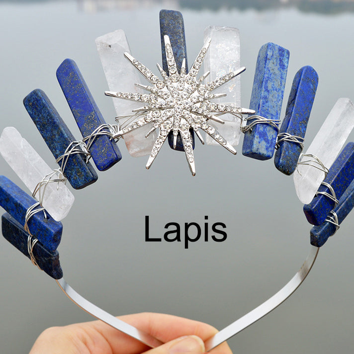 Sun Natural Stone Headband L3529