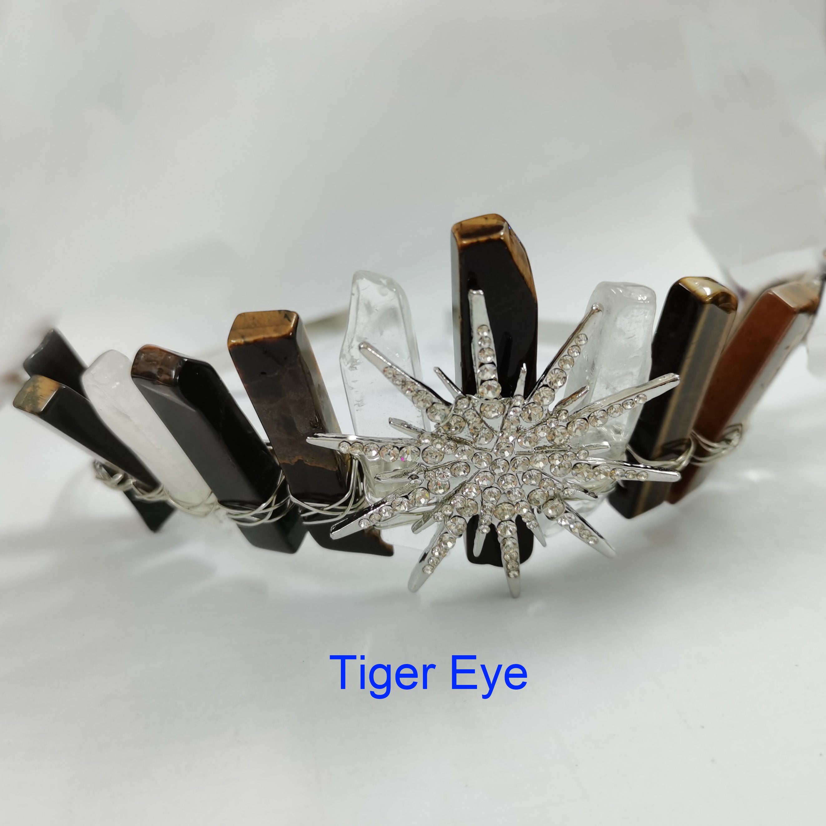 Sun Natural Stone Headband L3529