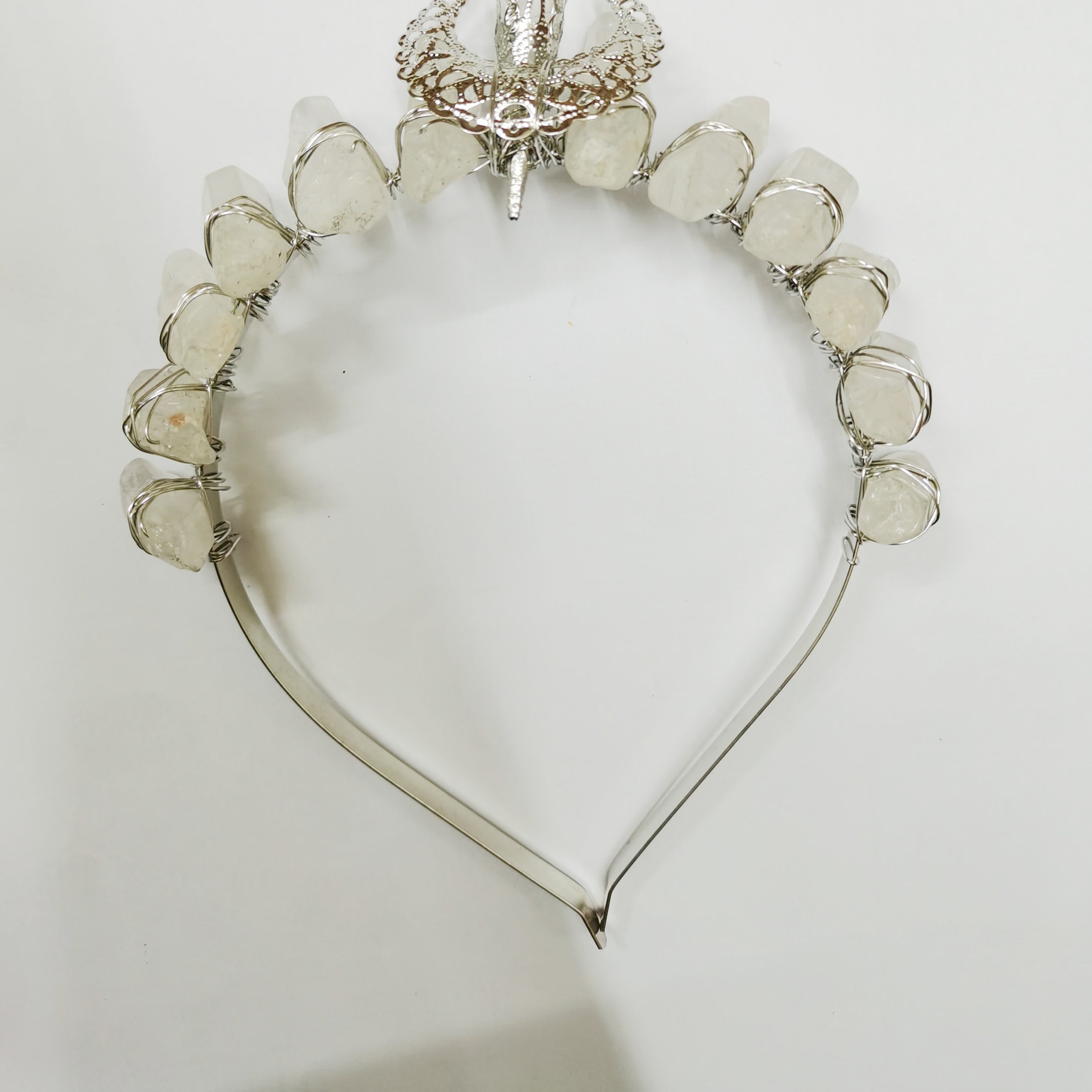 Moon Scepter Quartz Column Headband L3608