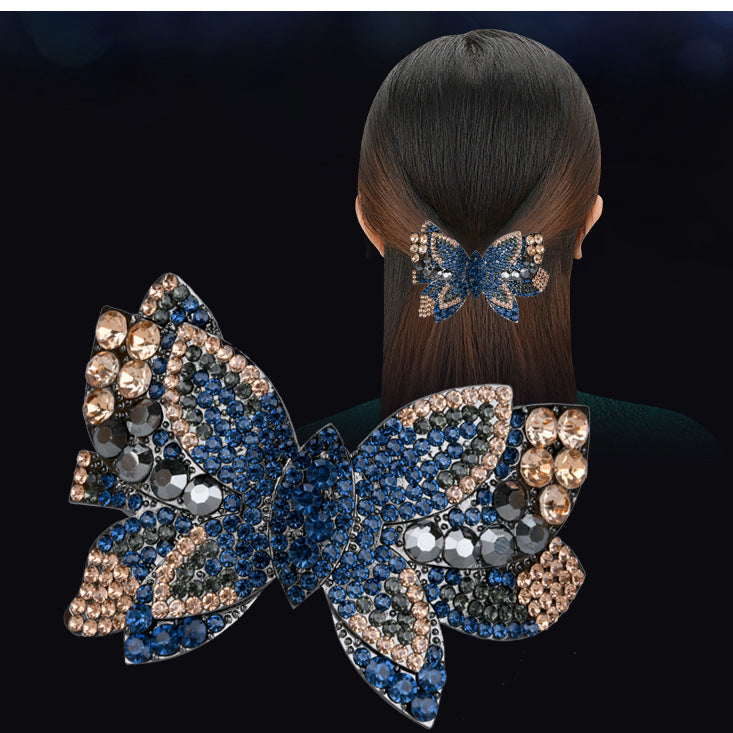 Butterfly Rhinestone Hair Clip L3716