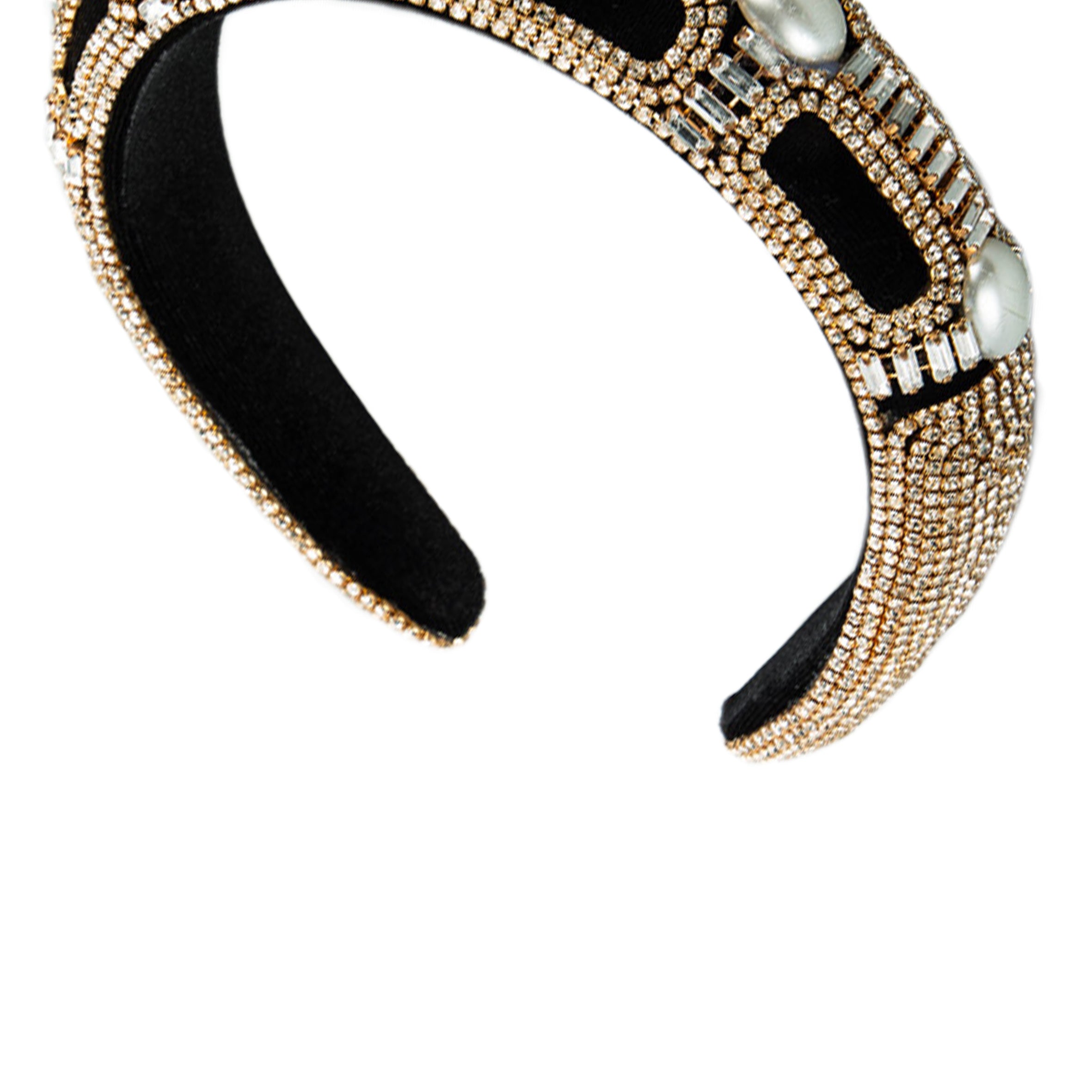 Rhinestone Sponge Headband L3728