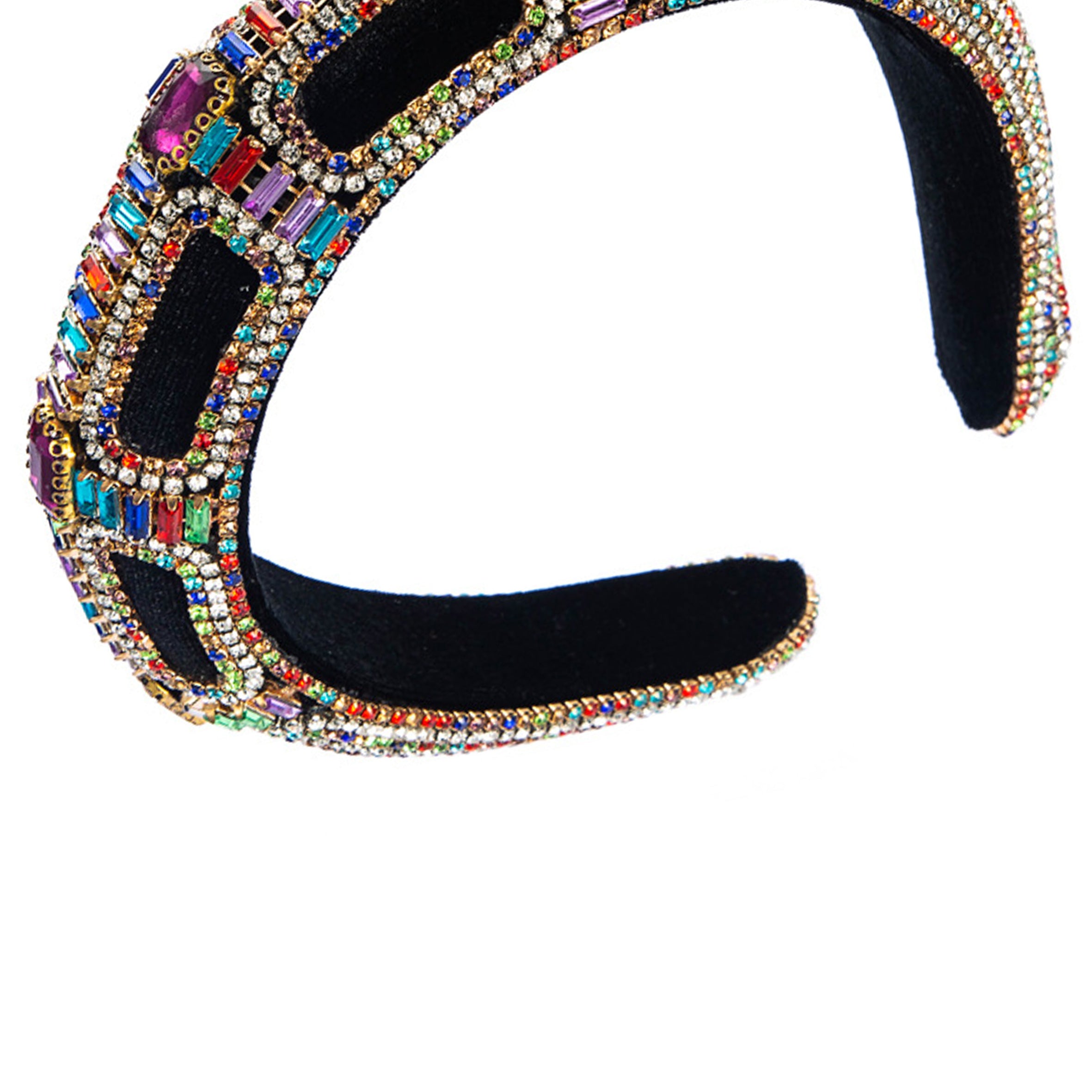 Rhinestone Sponge Headband L3728