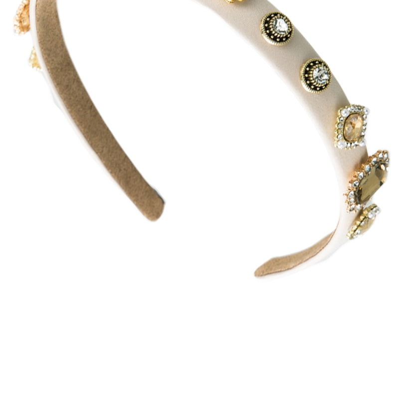 Flower Rhinestone Headband L3766