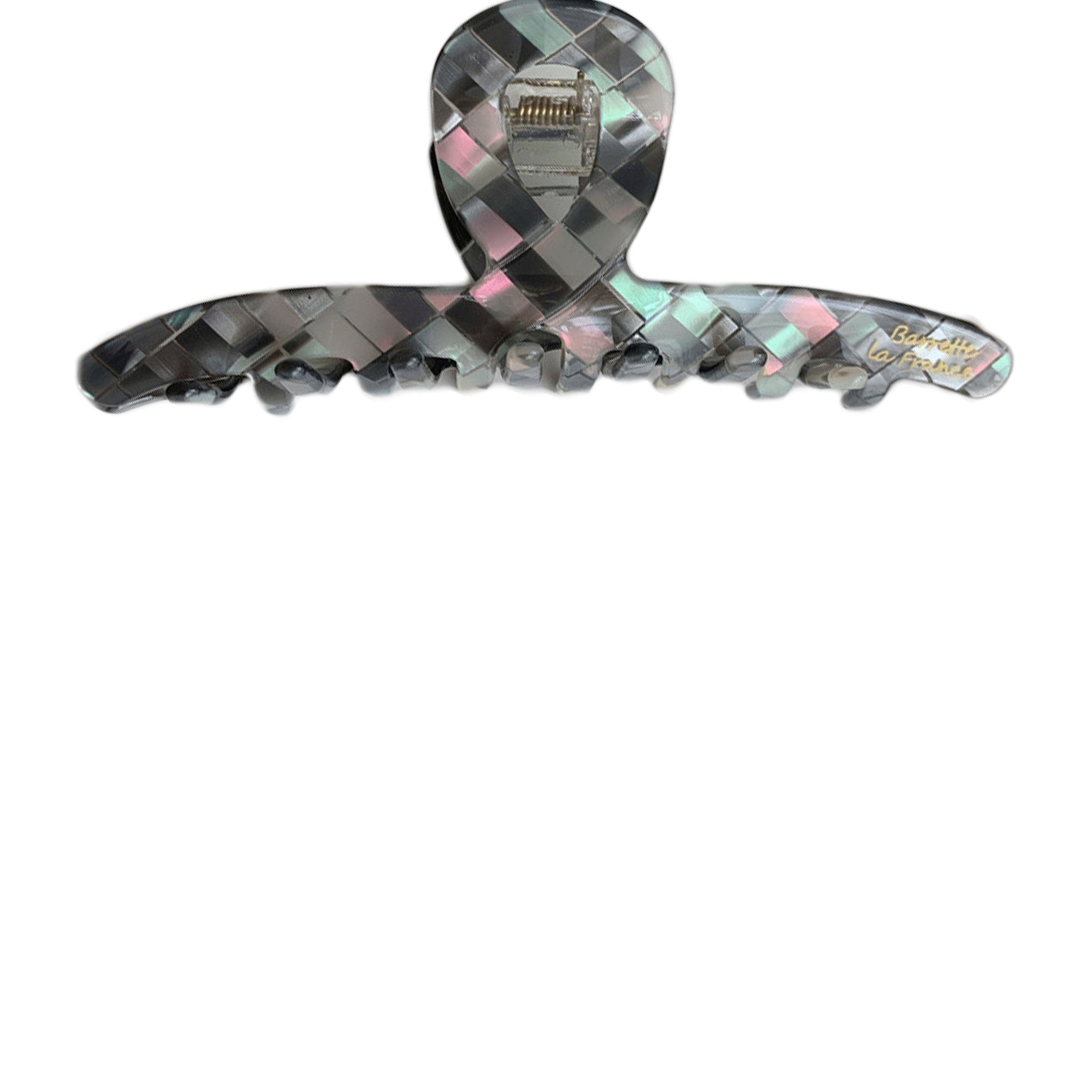 Cross Mosaic Acrylic Hair Clip L3844