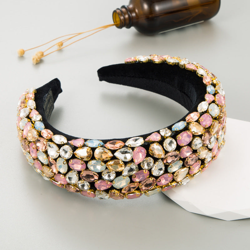 Glass Drill Sponge Headband L3869