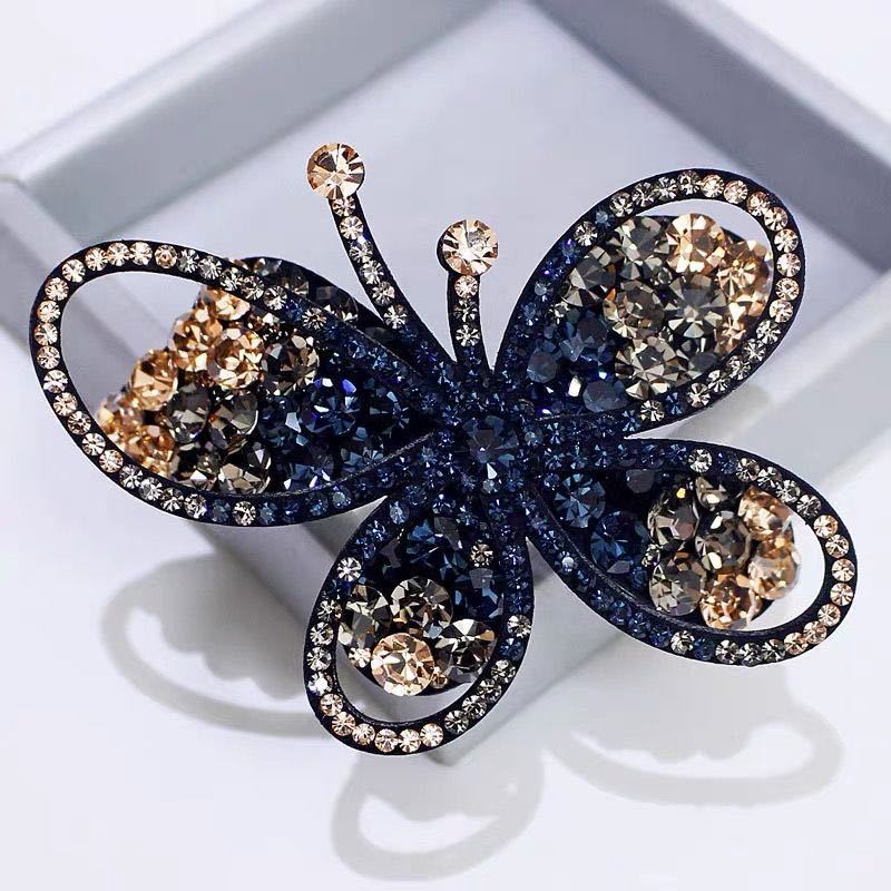 Butterfly Rhinestone Hair Clip L3907