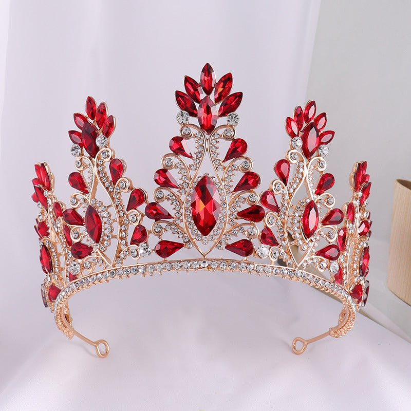 Luxurious Rhinestone Crown Headband L4109