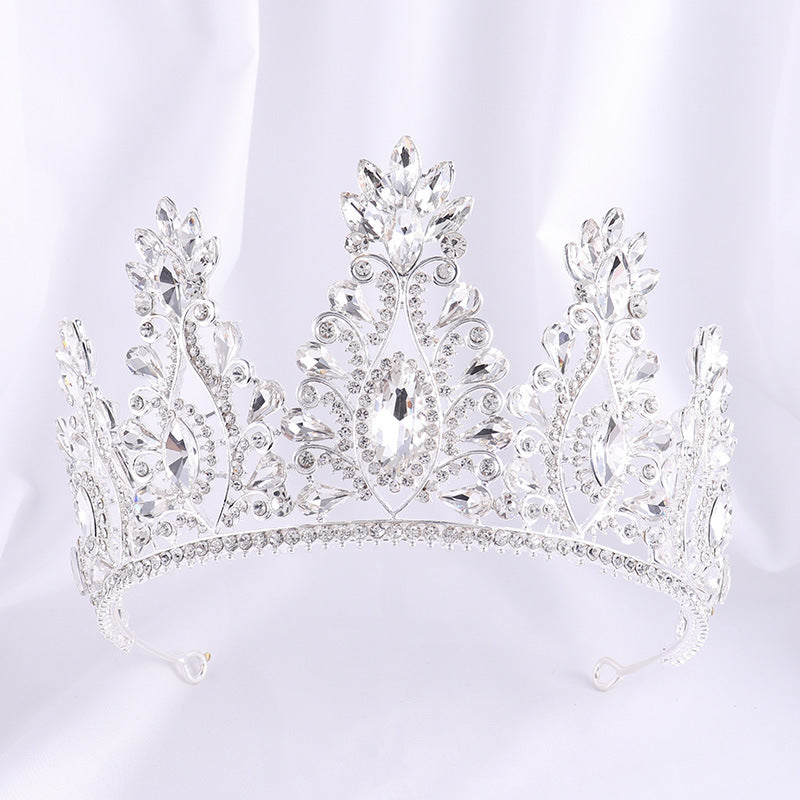 Luxurious Rhinestone Crown Headband L4109