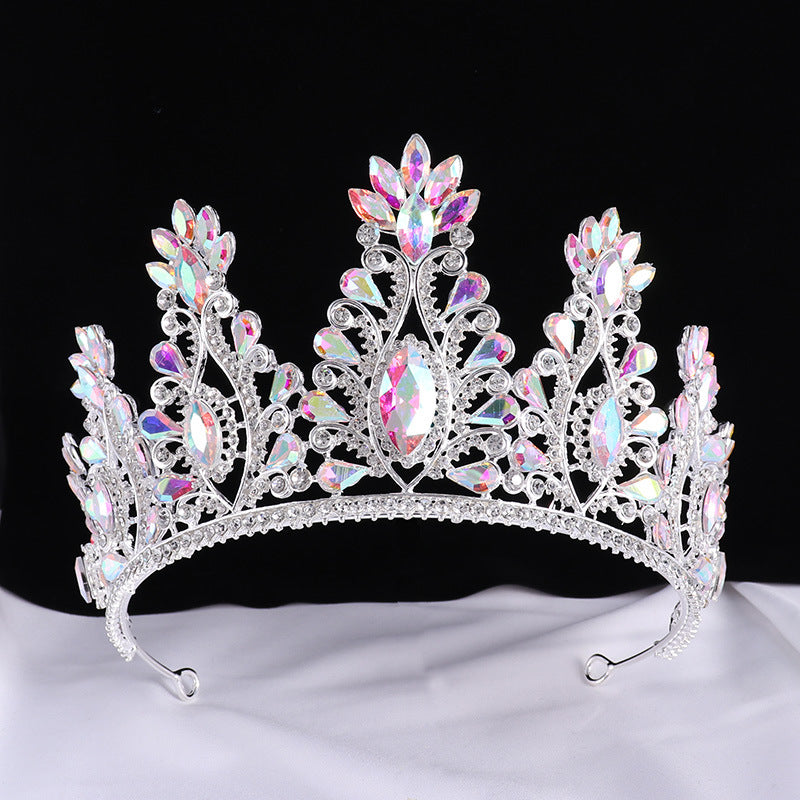 Luxurious Rhinestone Crown Headband L4109