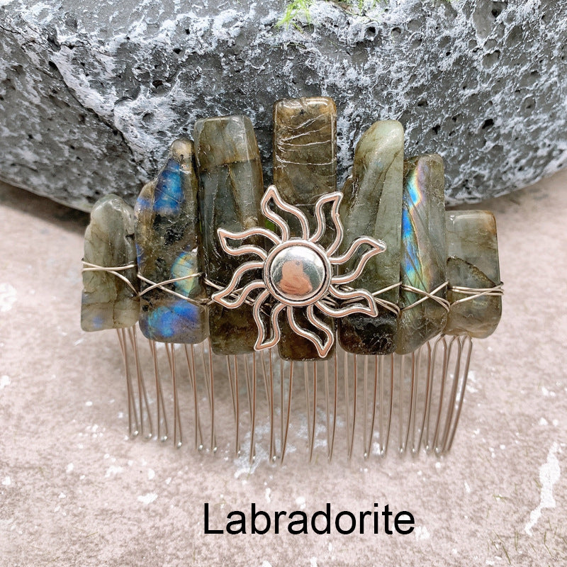 Sun Quartz Hair Comb L4205