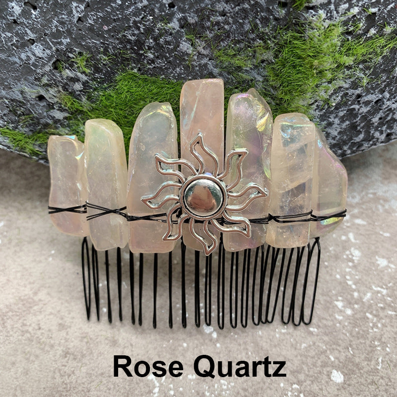 Sun Quartz Hair Comb L4205