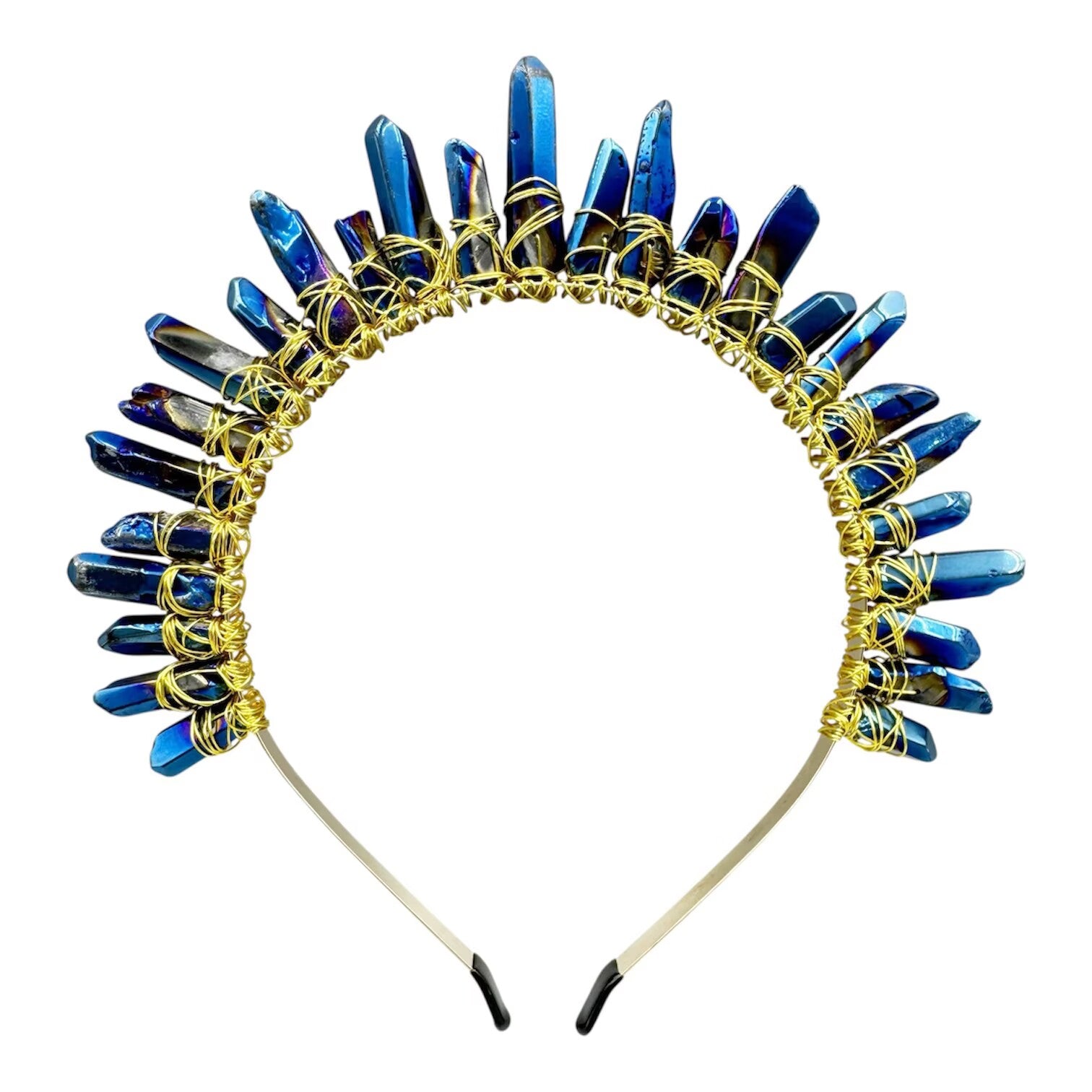 Irregular Quartz Wrap Headband L4669