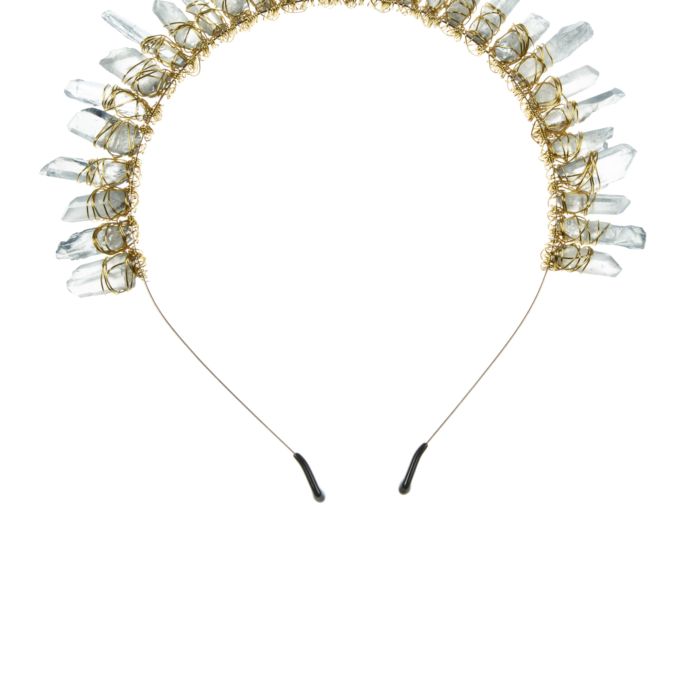 Irregular Quartz Wrap Headband L4669