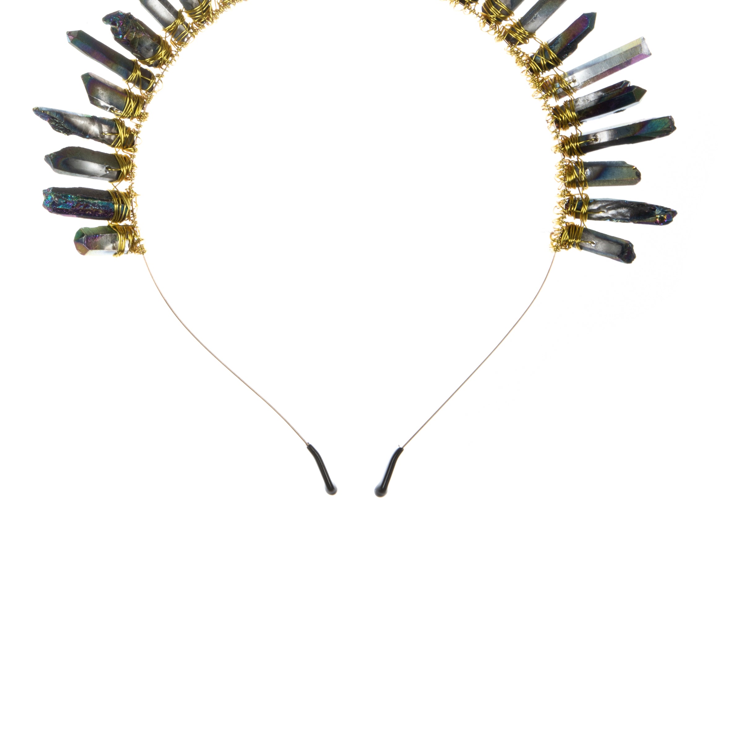 Irregular Quartz Wrap Headband L4669