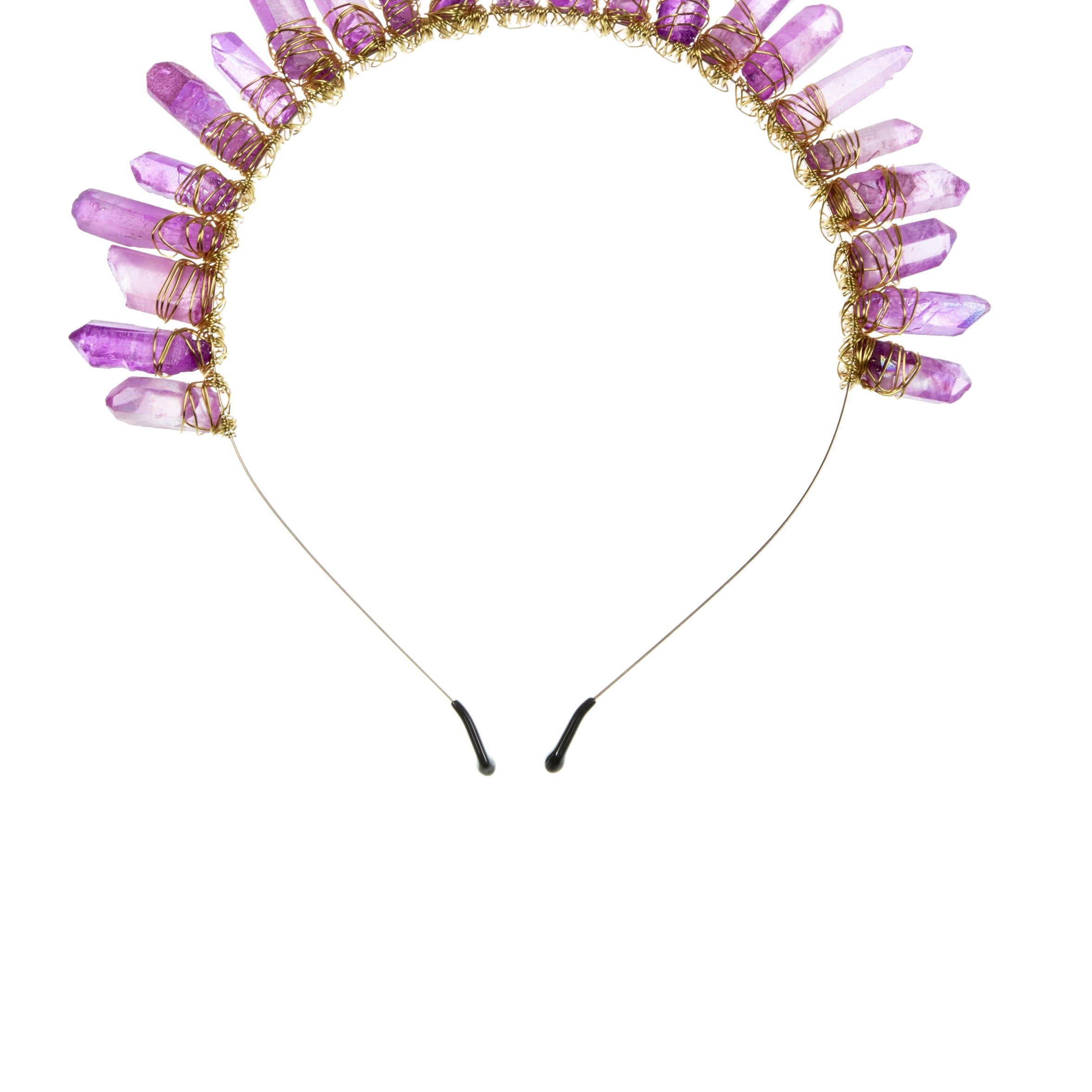 Irregular Quartz Wrap Headband L4669