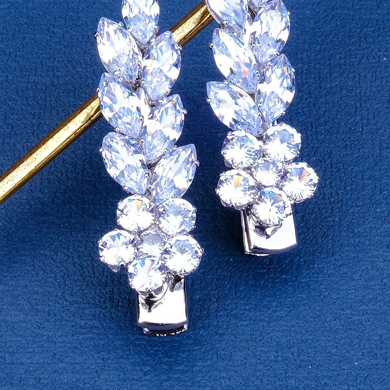 Cubic Zirconia Hair Clip L4961