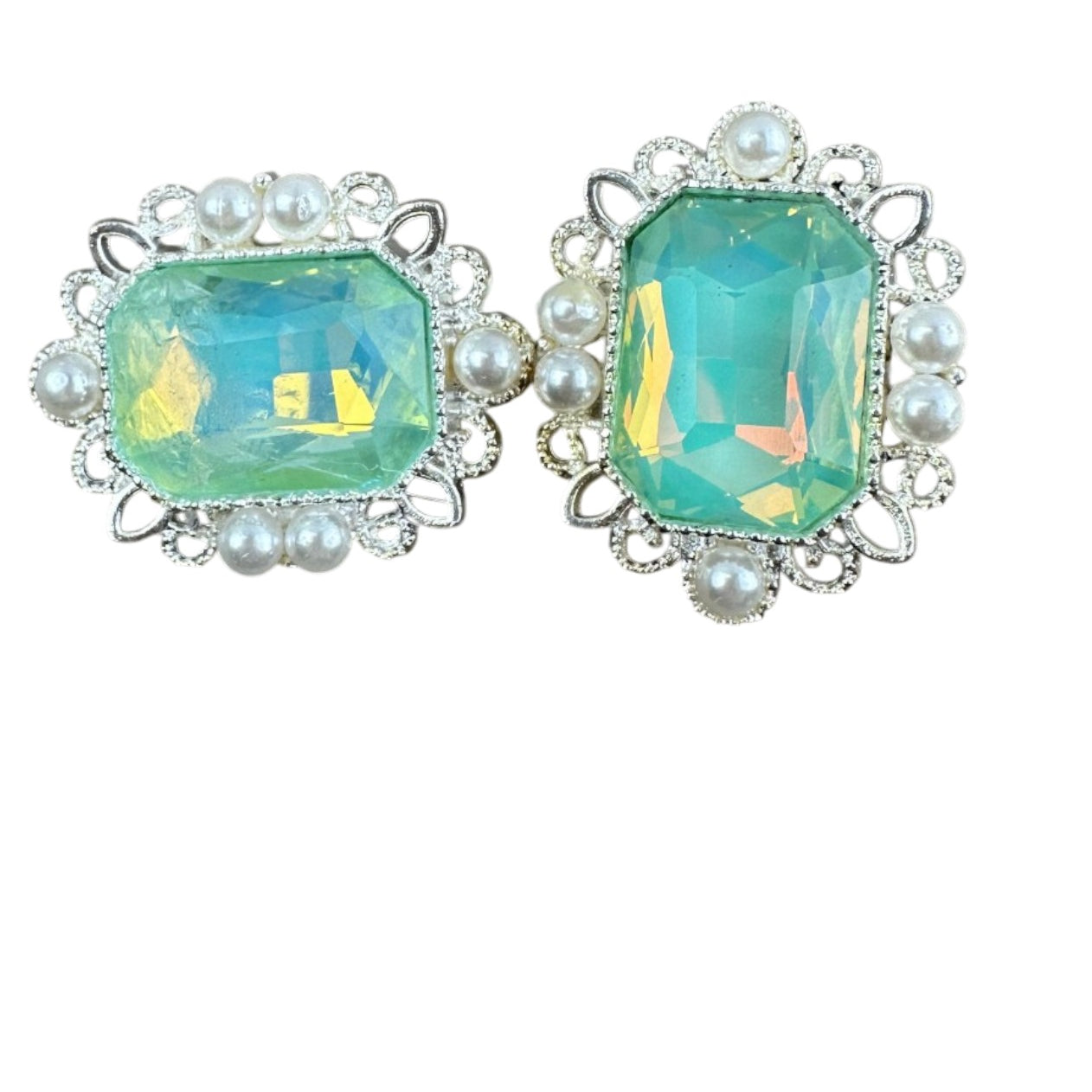 Alloy Rhinestone Hairpin L4974