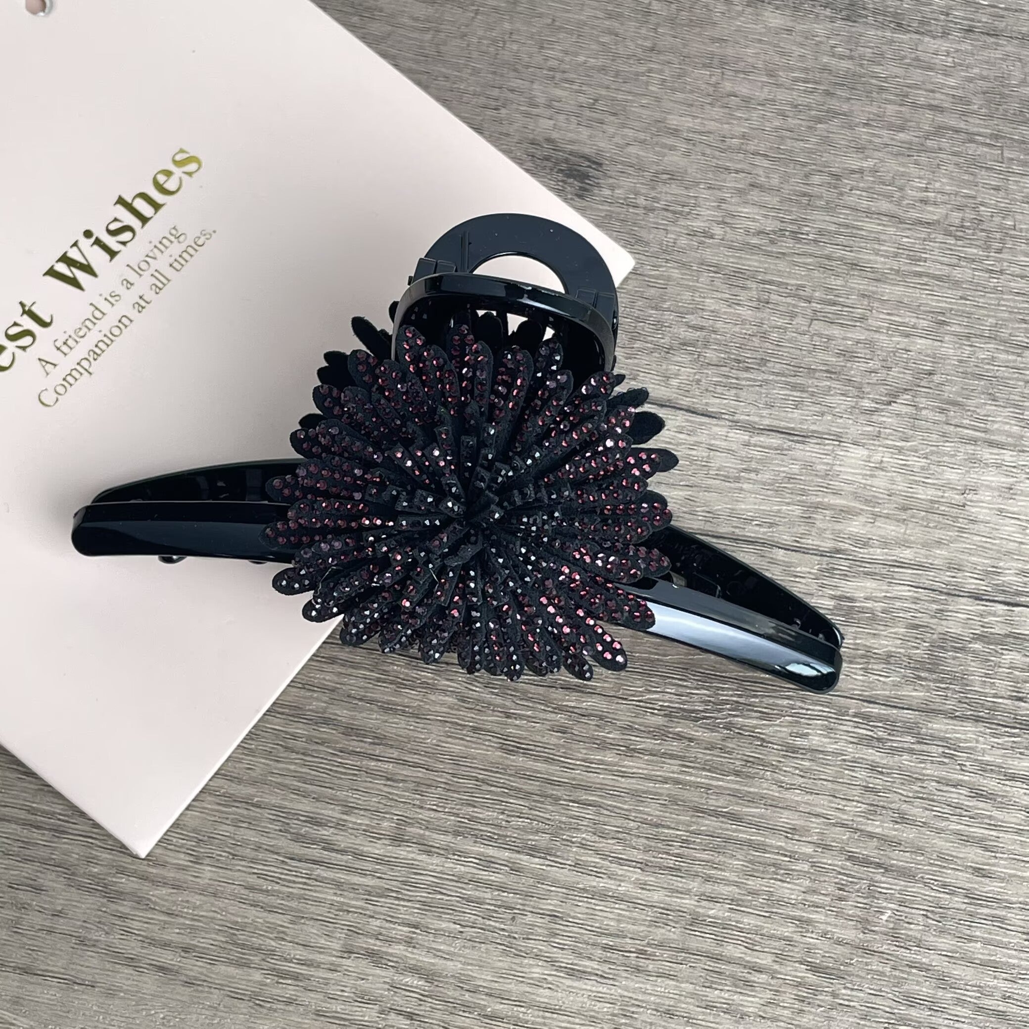 Flower Acrylic Hair ClipL5061