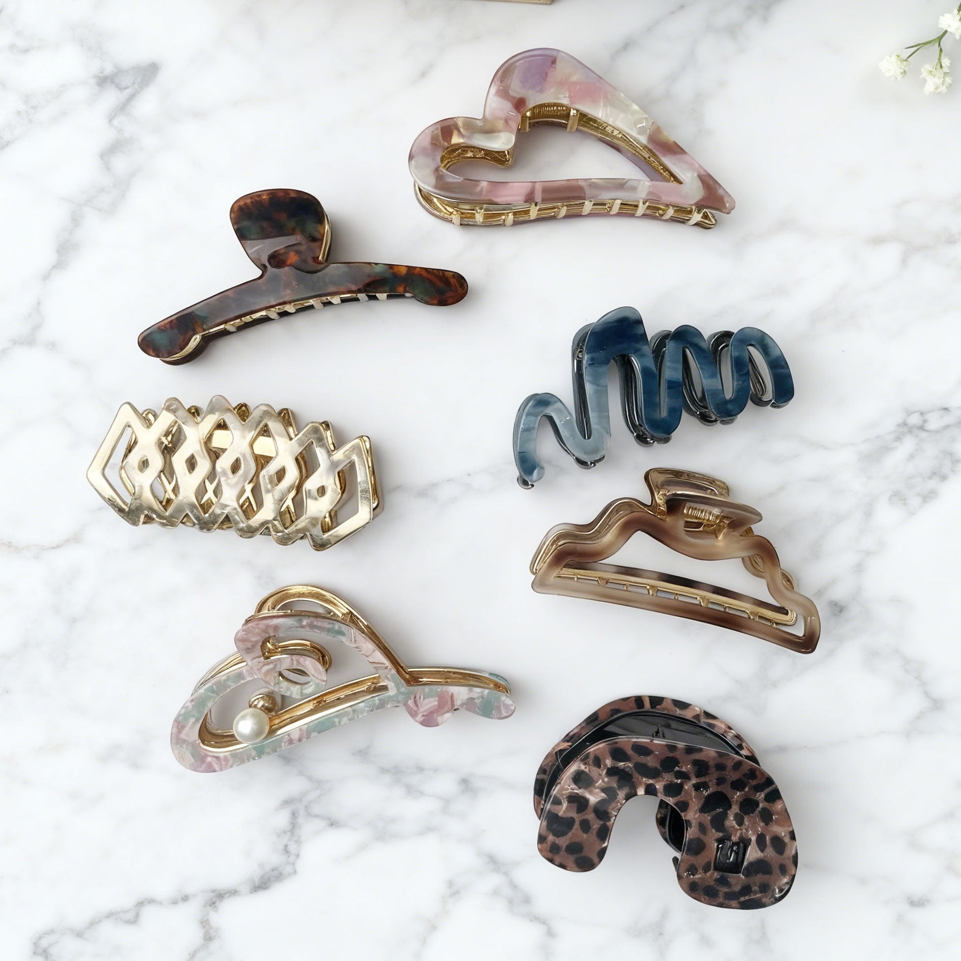 Versatile Acrylic Hair Clip L5074