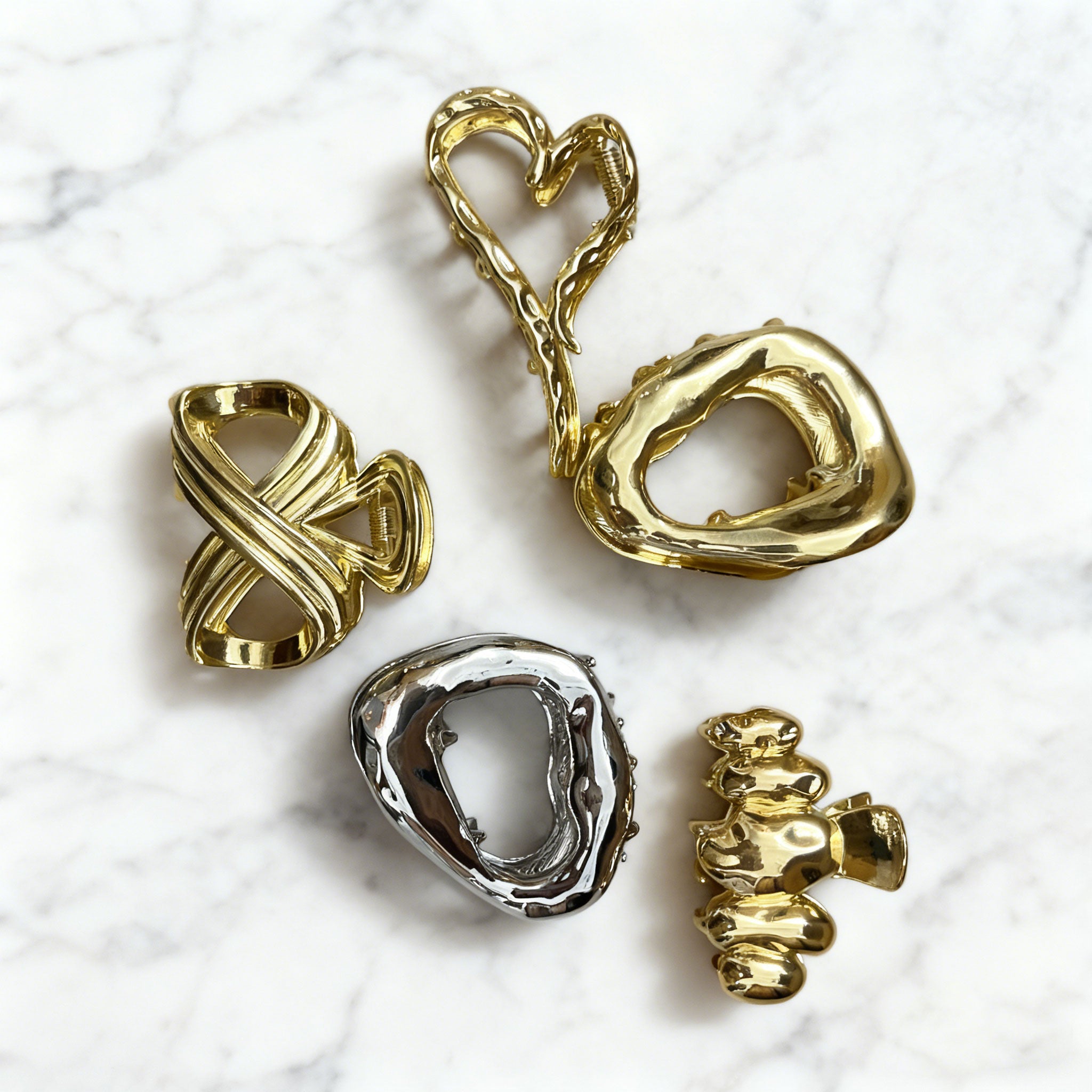 Simple Alloy Hair Clip L5099