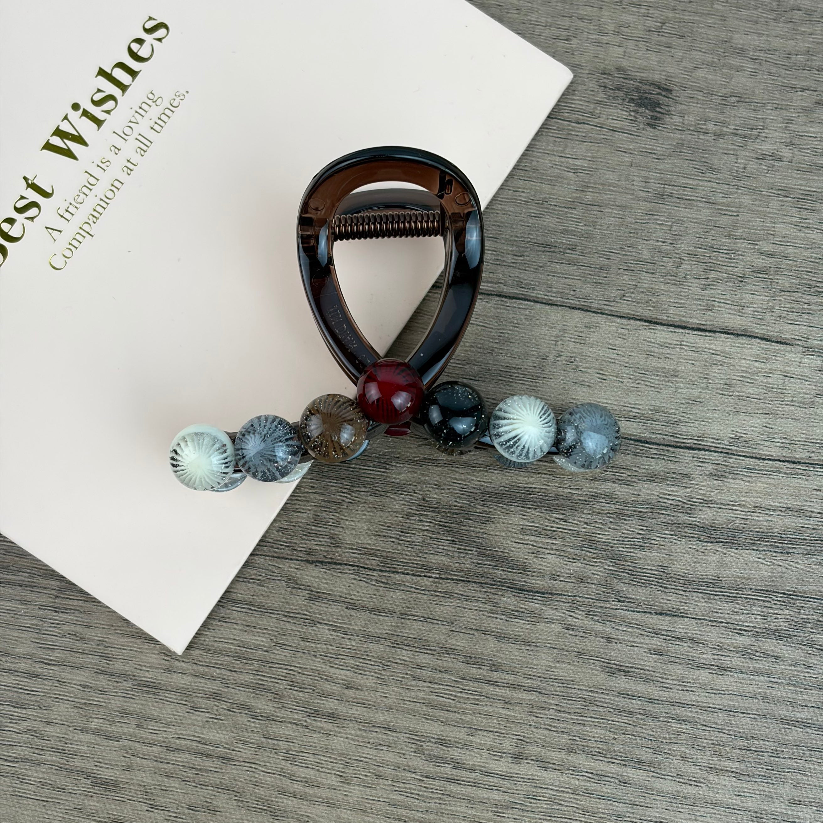 Simple Cystal Hair Clip L5114