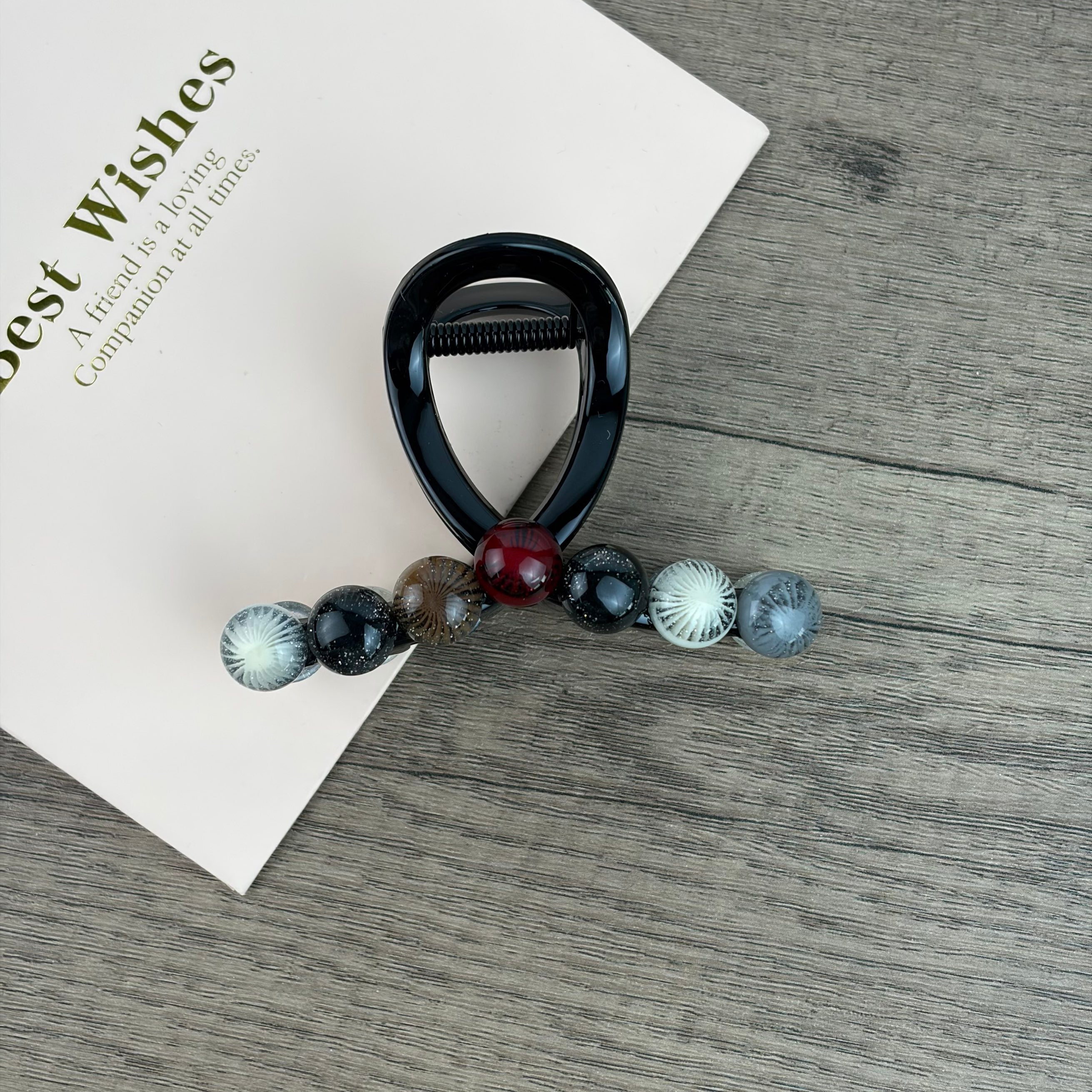 Simple Cystal Hair Clip L5114