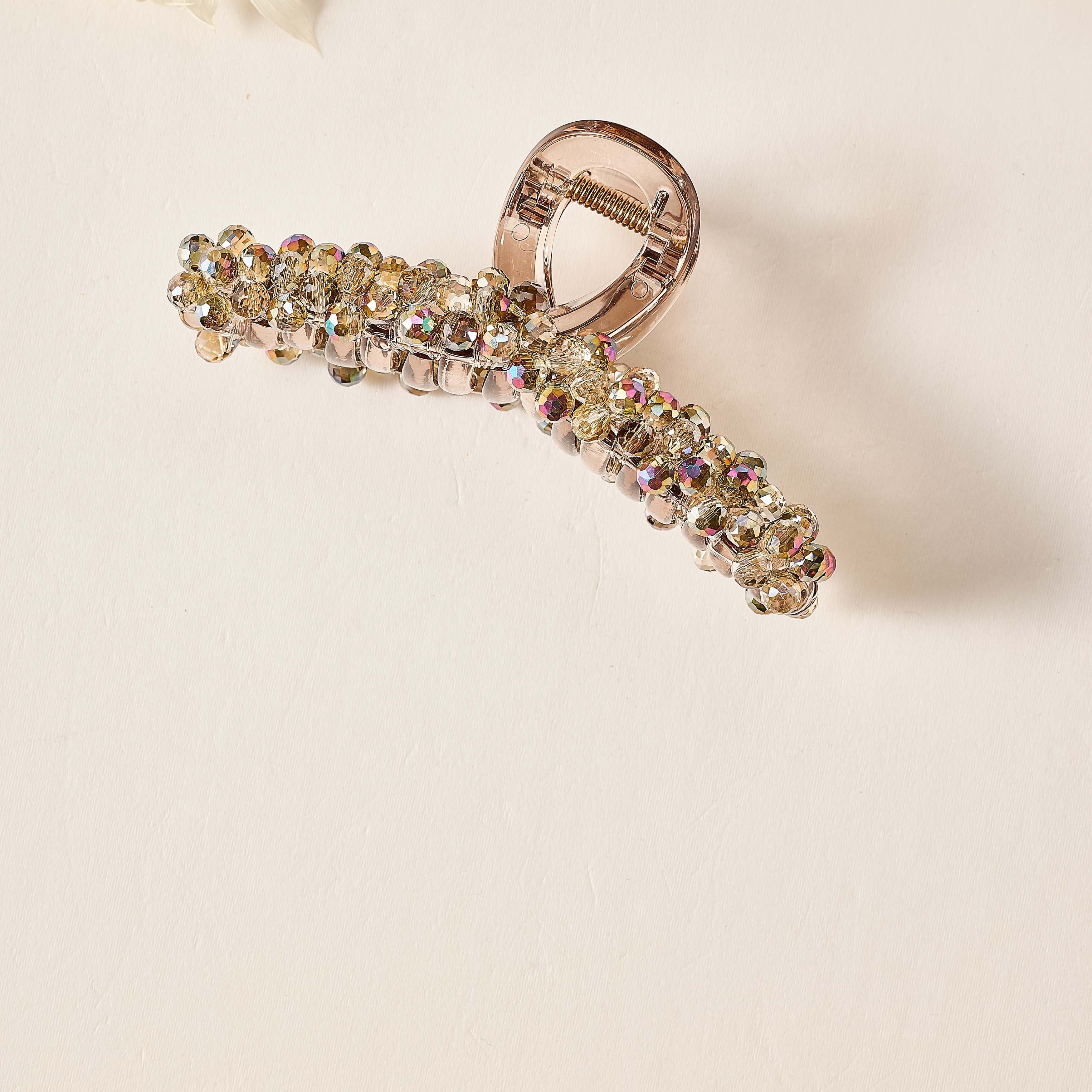 Crystal Acrylic Hair Clip L5187