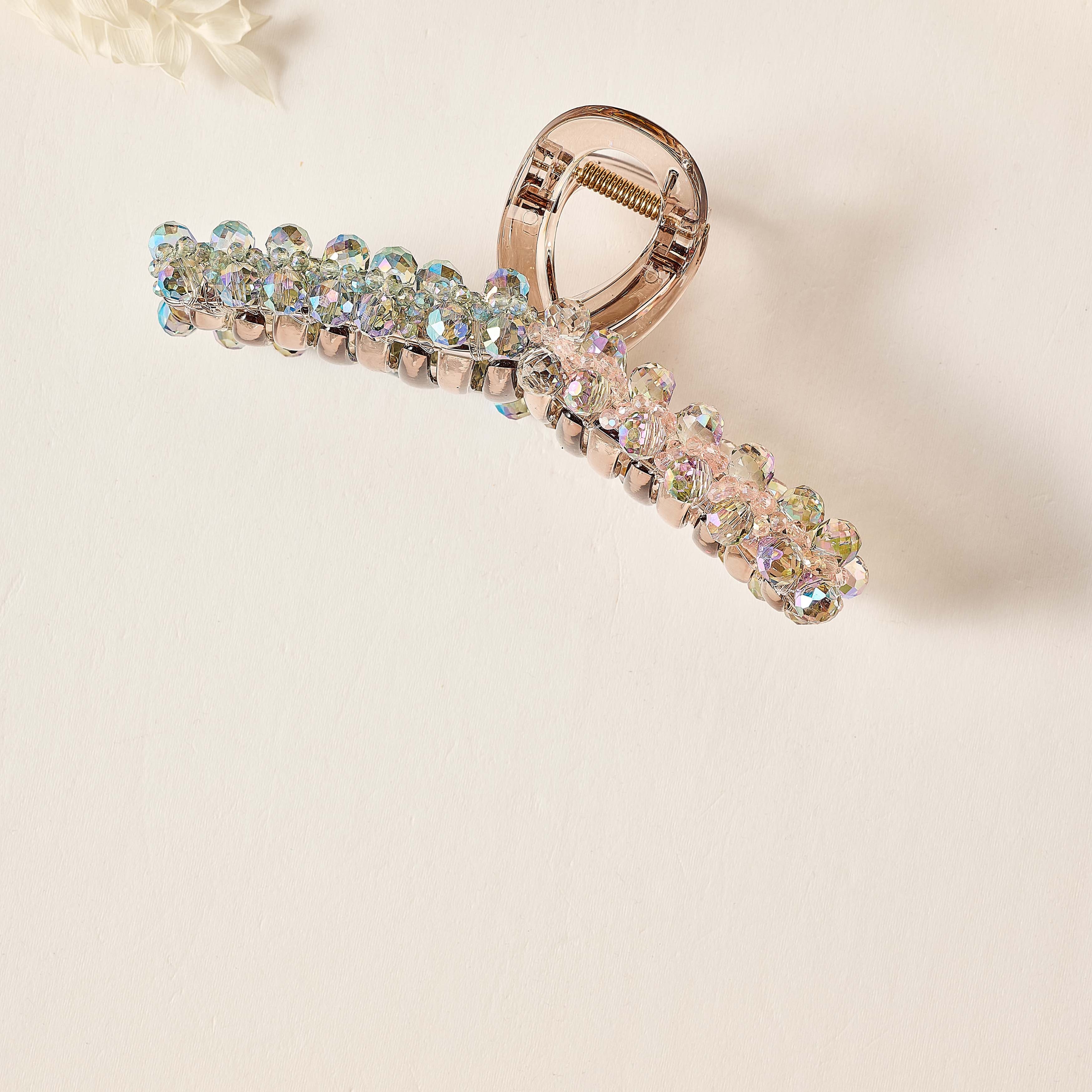 Crystal Acrylic Hair Clip L5190