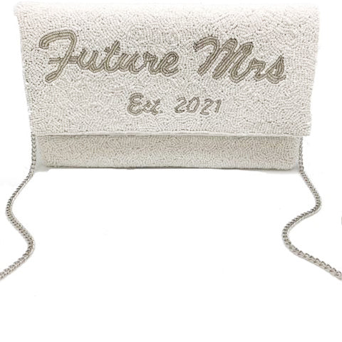 FUTURE MRS. EST 2021 Beaded Clutch LAC-SS-428