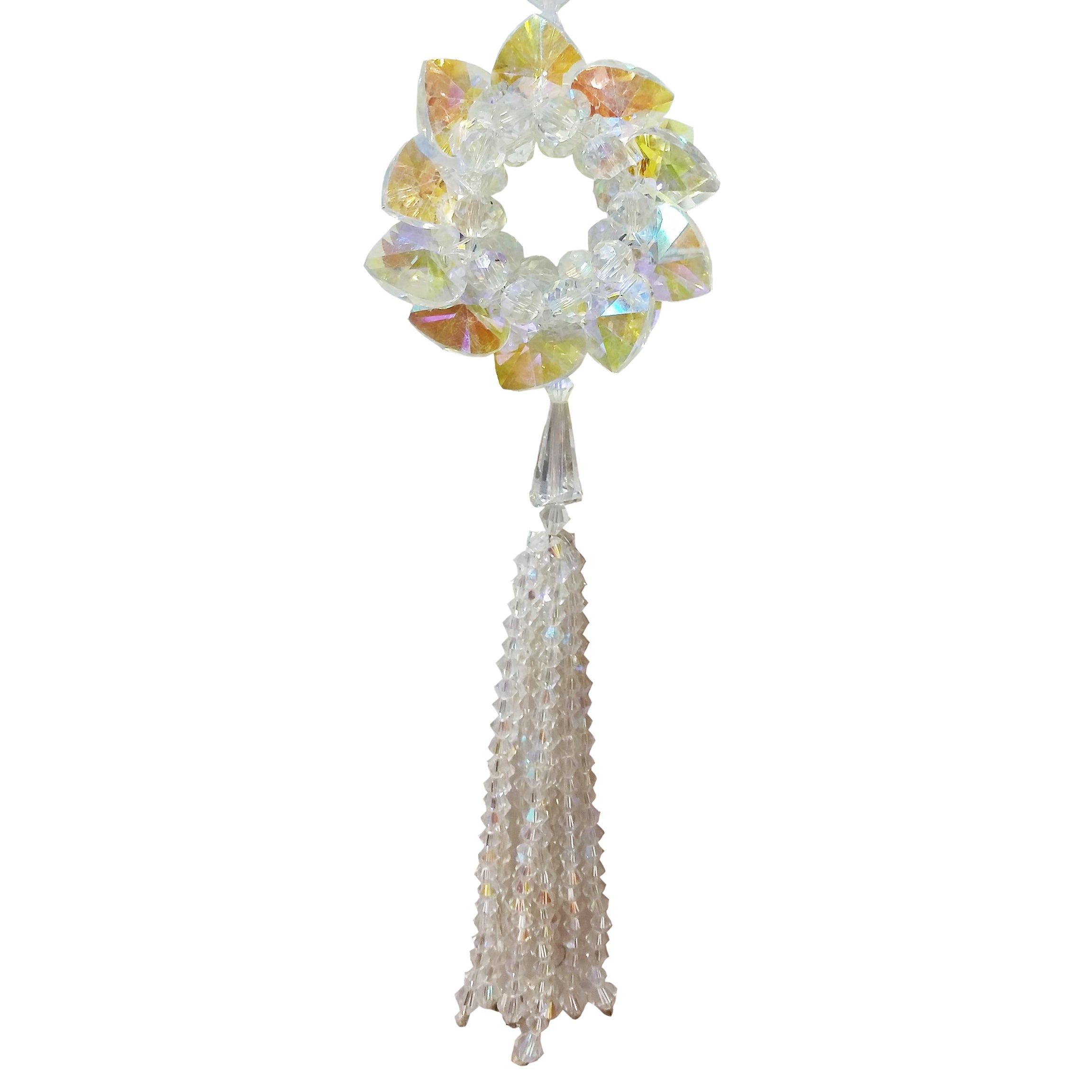 Crystal Tassel Ornament Suncatcher M0338