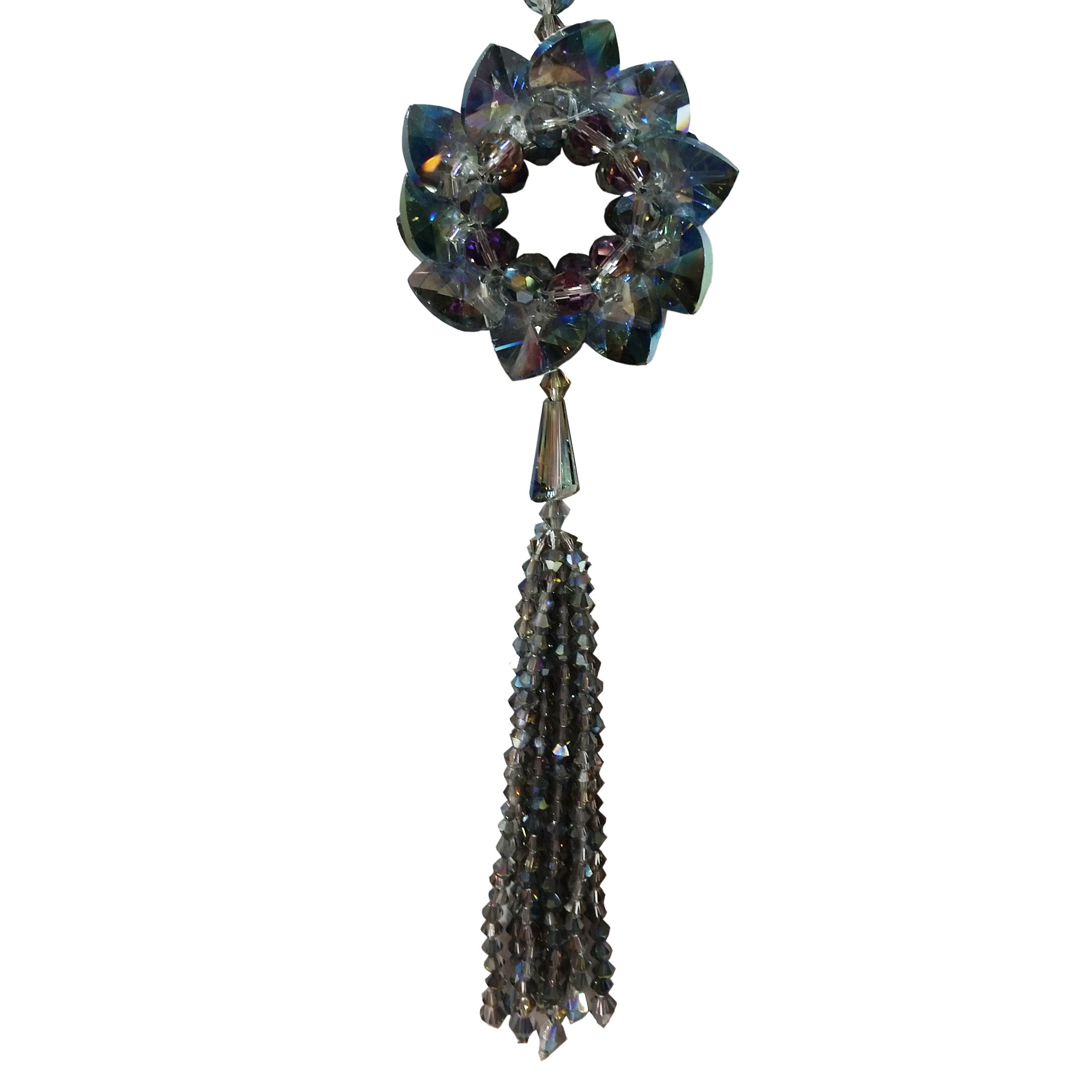 Crystal Tassel Ornament Suncatcher M0338