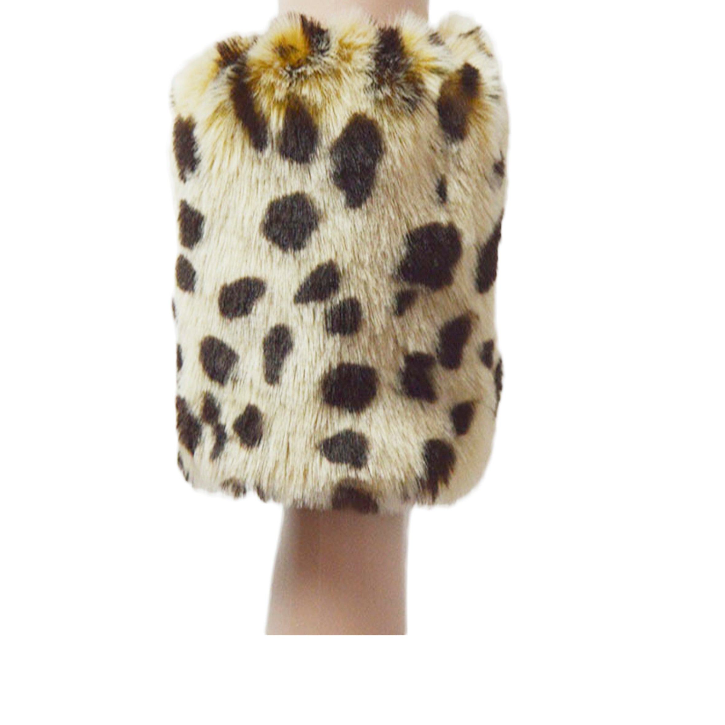 Faux Fur Flat Cuffs Boot Socks 15CM MIS0450