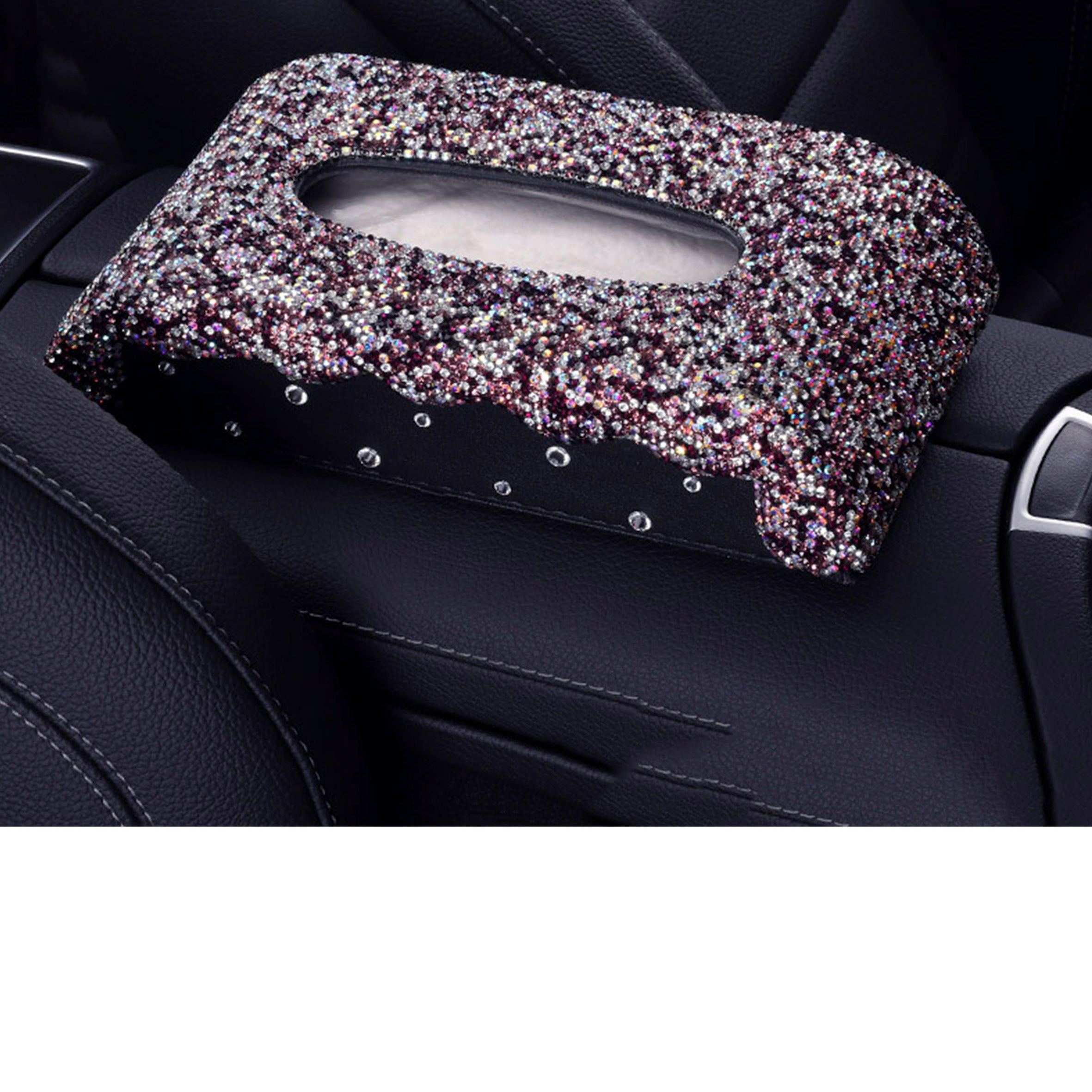 Rhinestone Tissue Box MIS0567