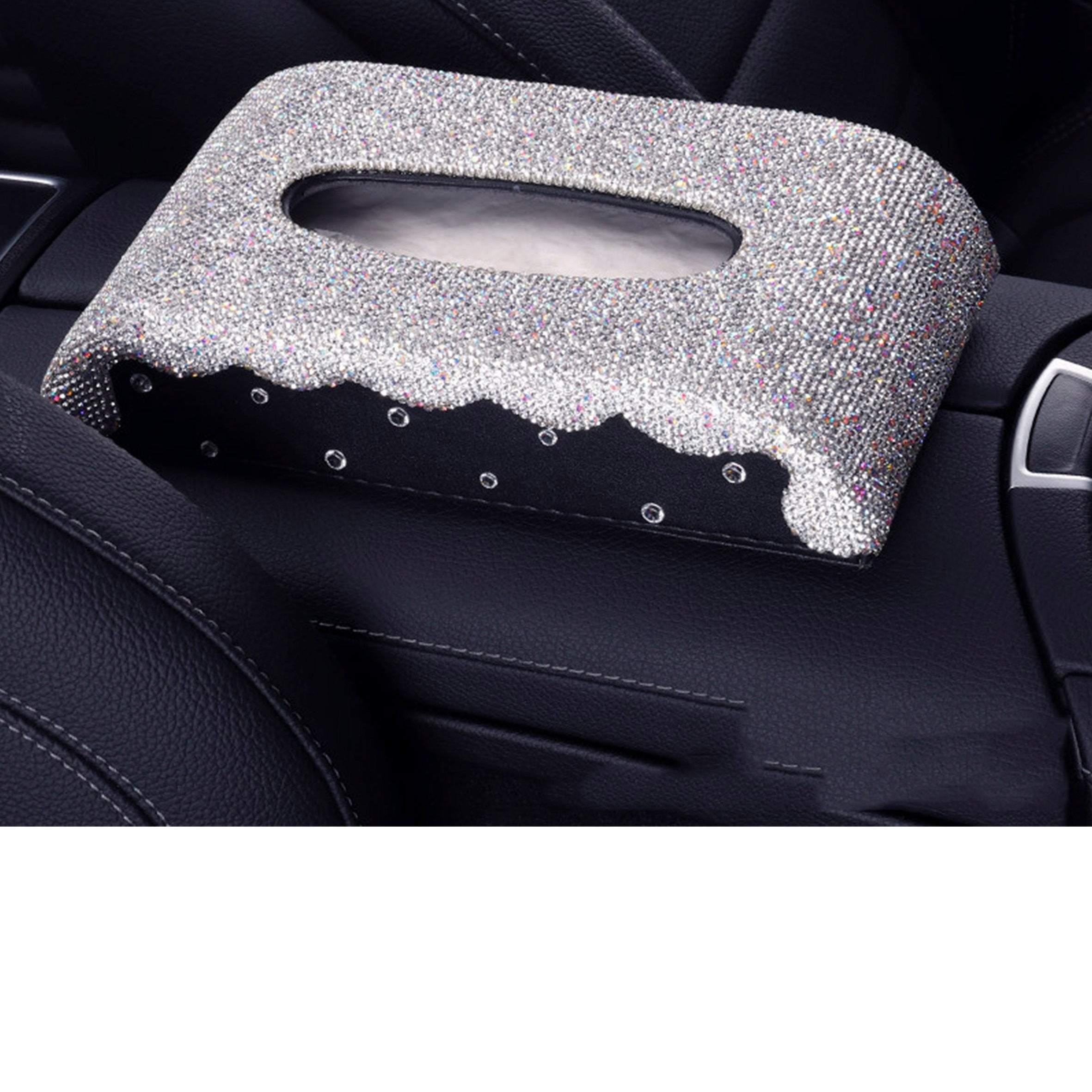Rhinestone Tissue Box MIS0567