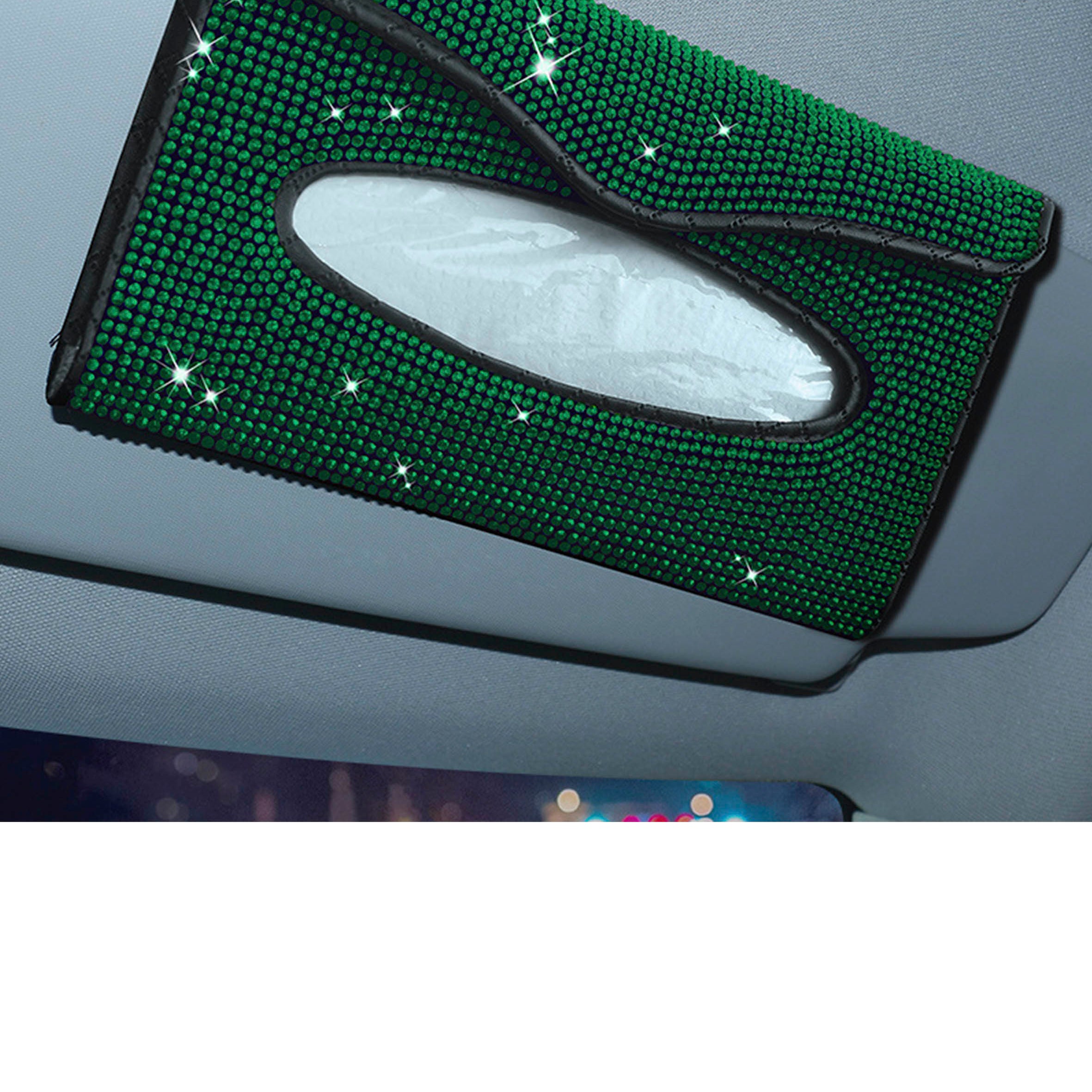 Car Accessories - Rhinestone Visor Tissue Box MIS0741