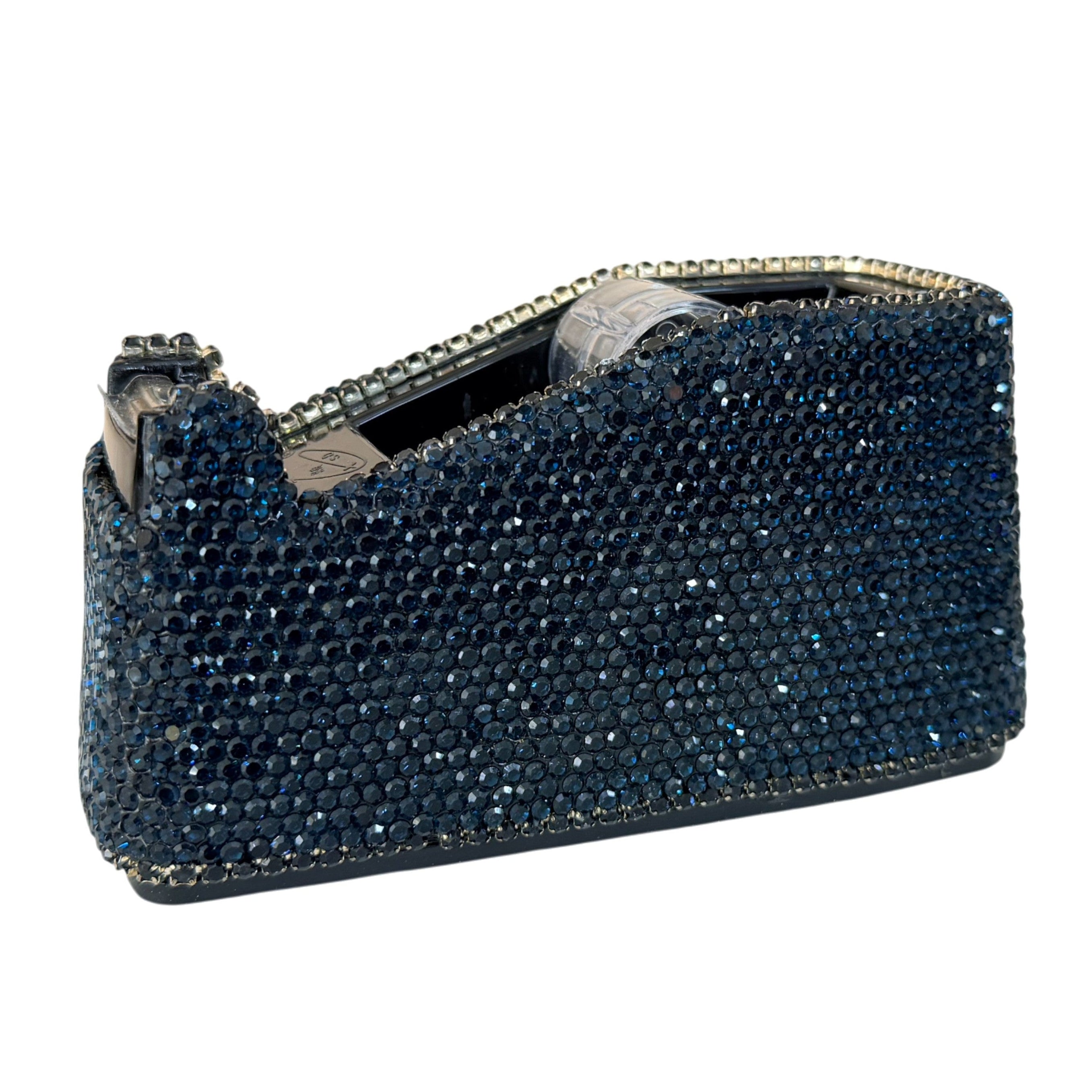 Dispensador de cinta adhesiva con diamantes de imitación hecho a mano MIS0842