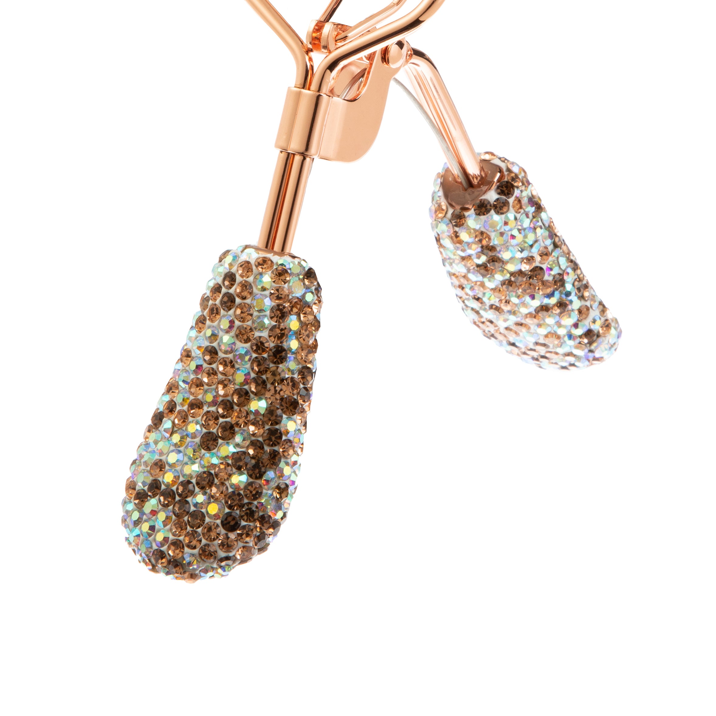 Rizador de pestañas hecho a mano con diamantes de imitación MIS0925