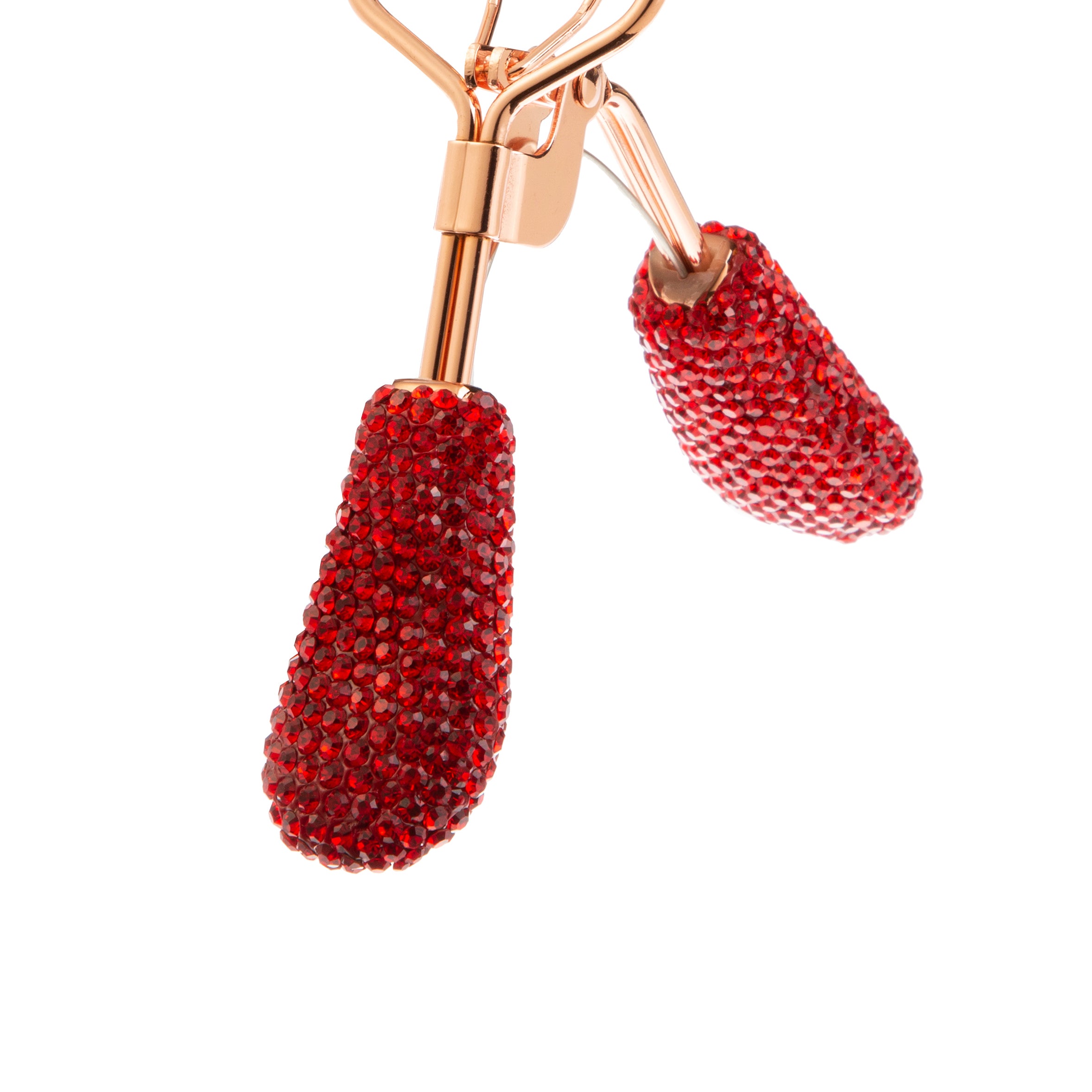 Rizador de pestañas hecho a mano con diamantes de imitación MIS0925