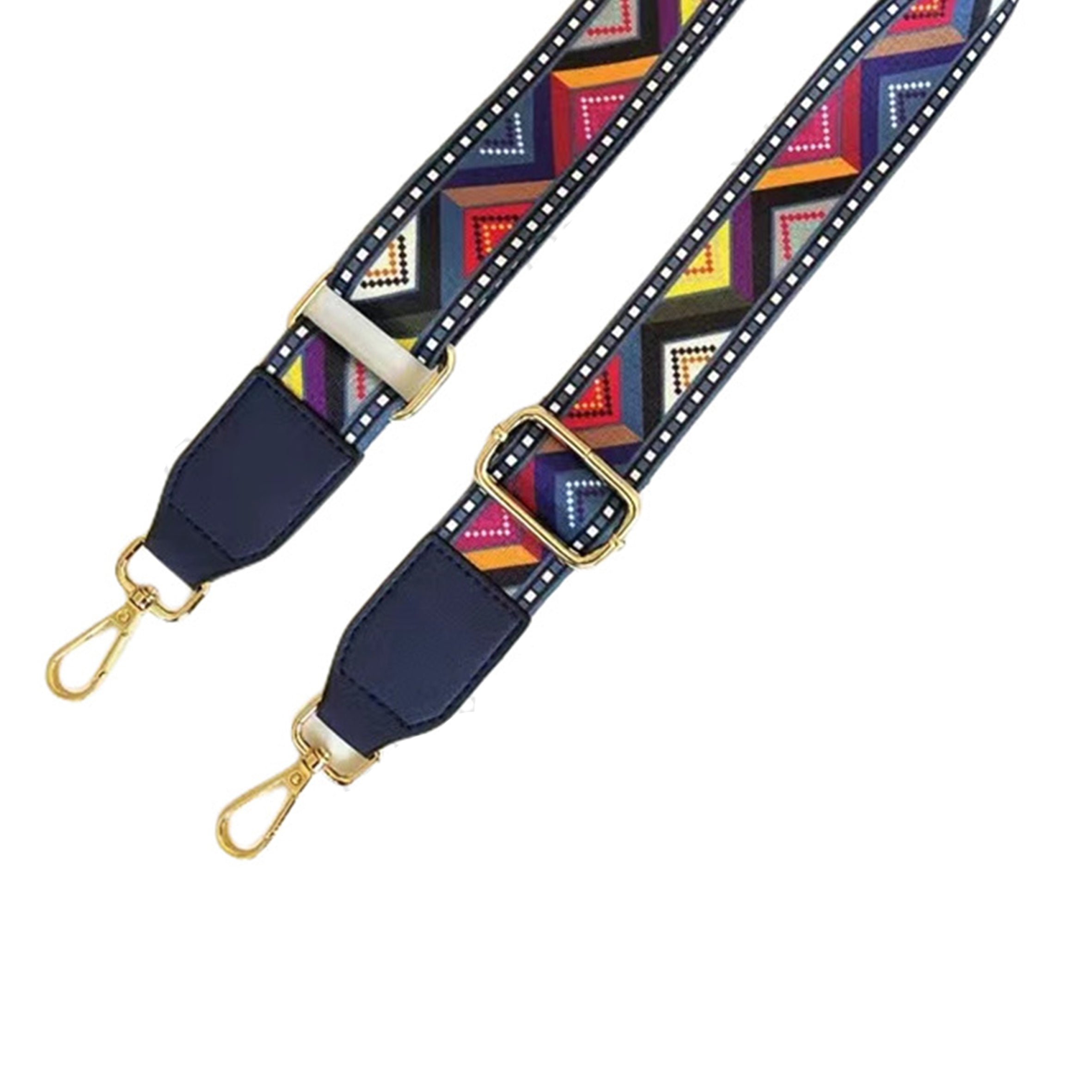 Correa para bolso con diseño geométrico MIS0940