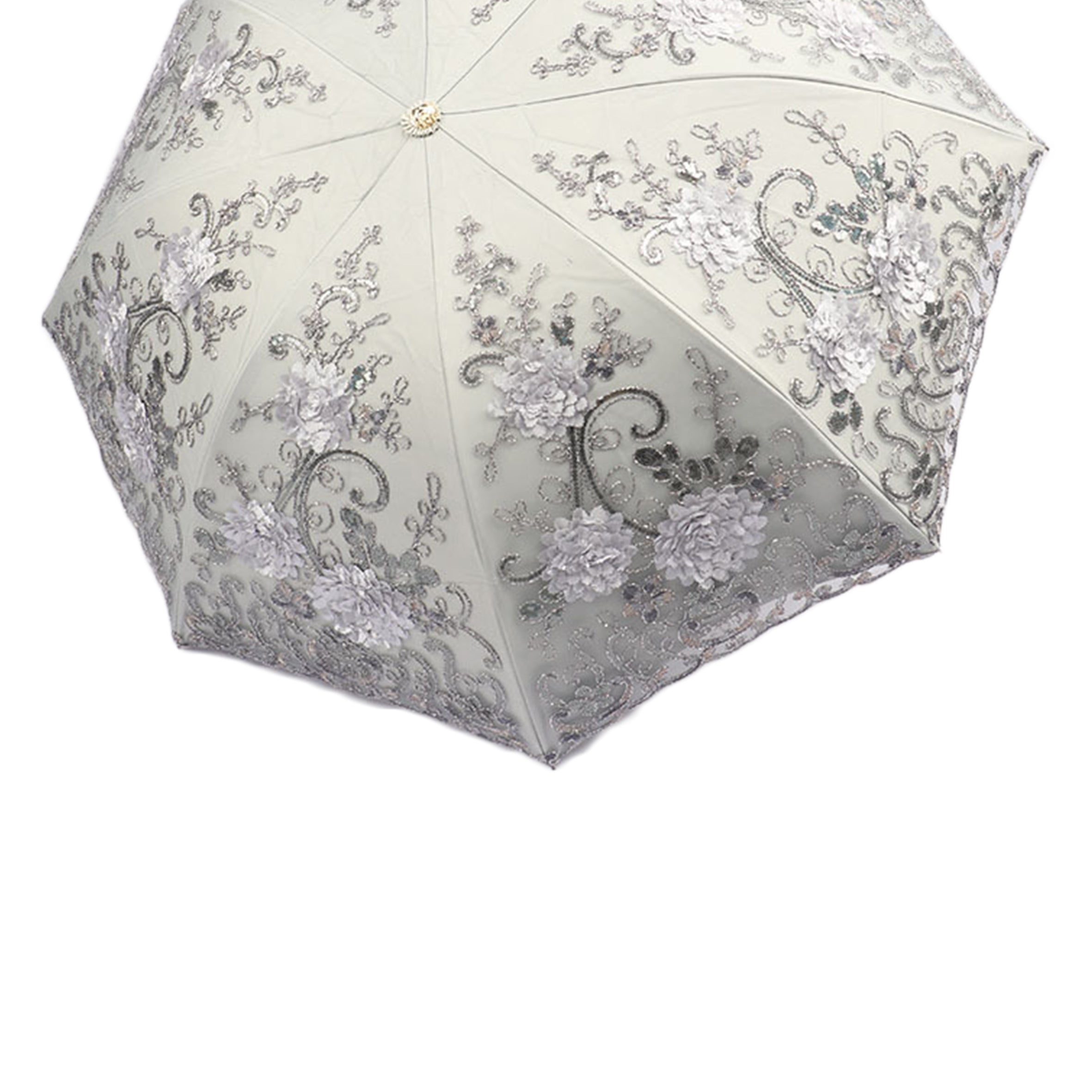 Embroidered Lace Folding Umbrella MIS0945