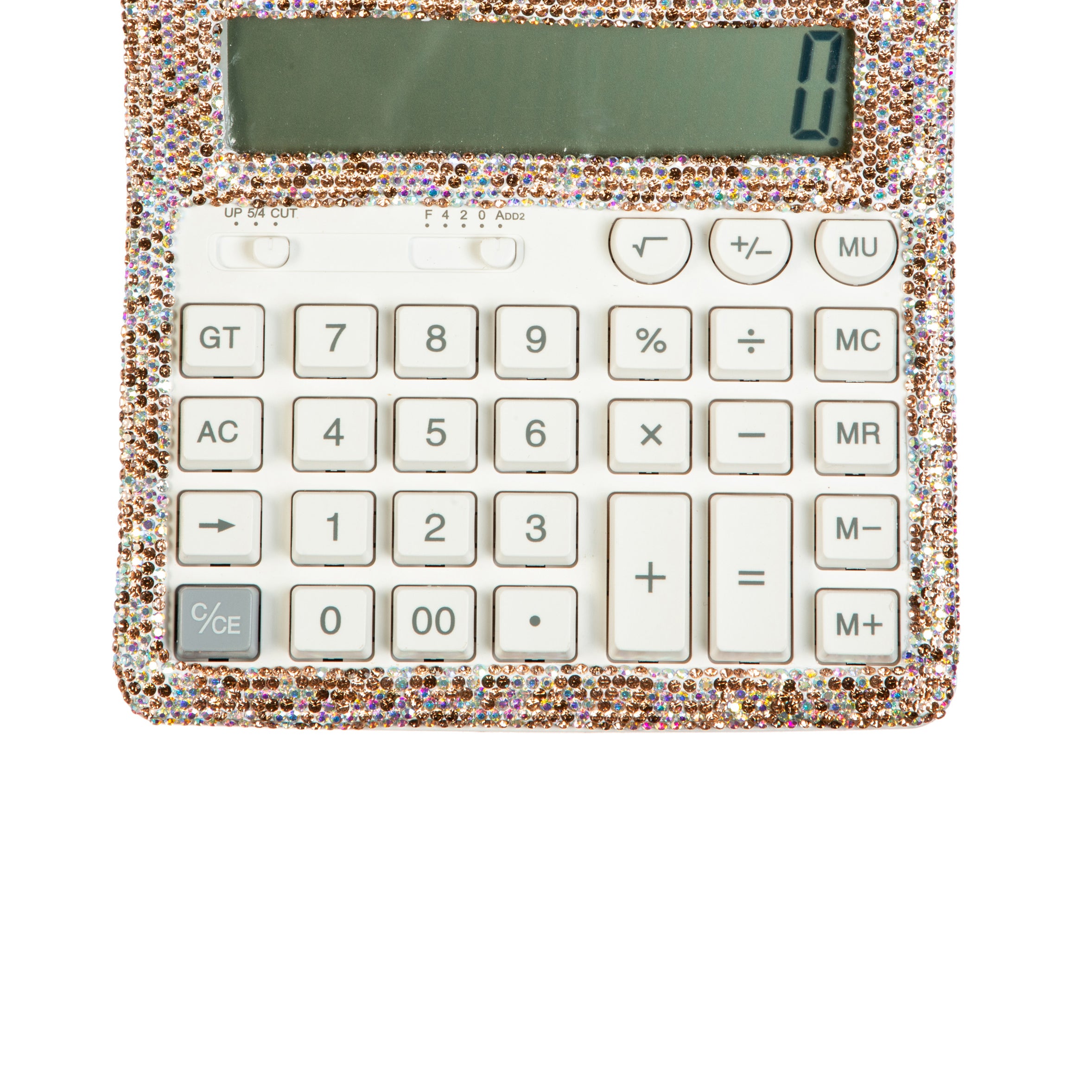 Calculadora de diamantes de imitación hecha a mano MIS0994