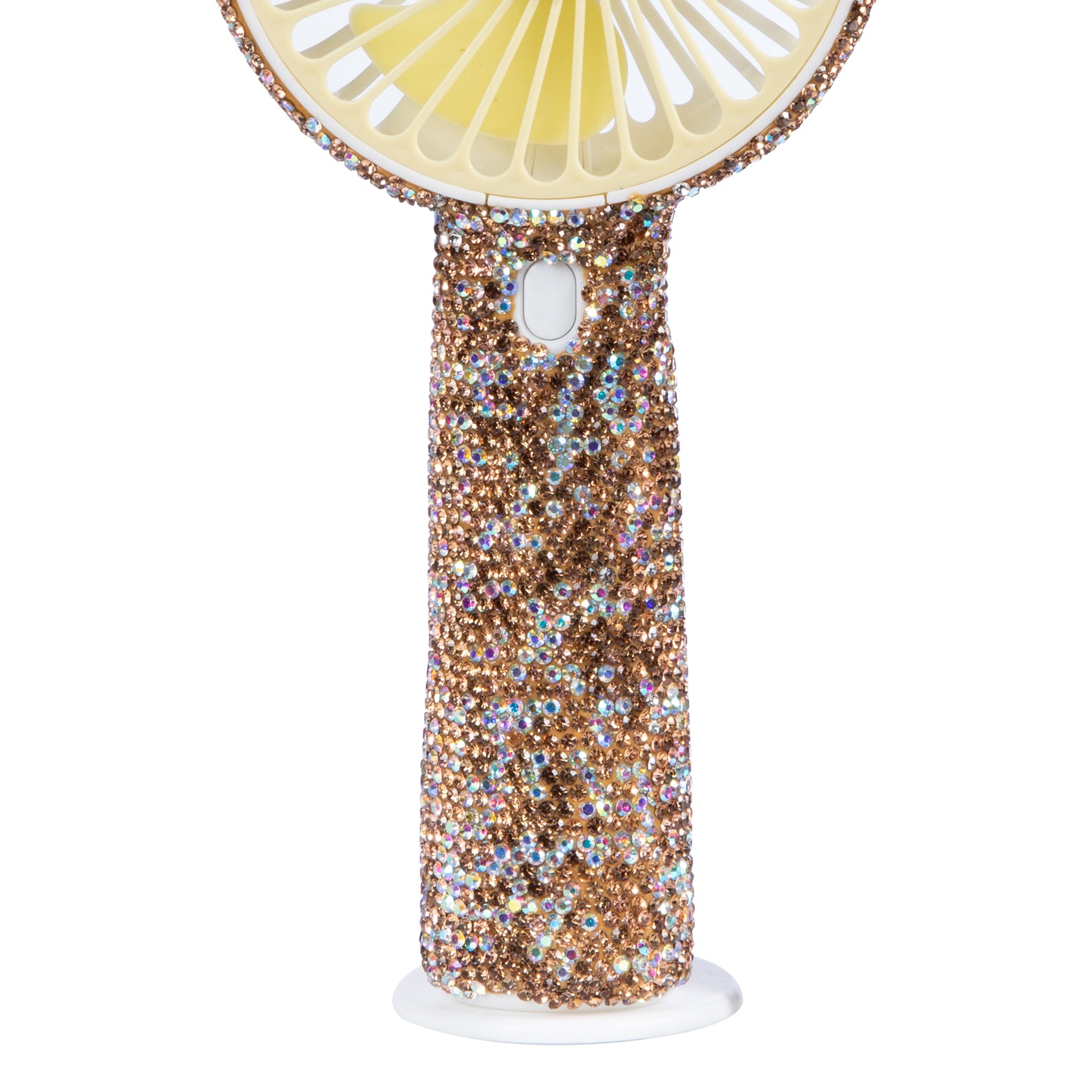 Mini ventilador portátil USB con diamantes de imitación MIS1020