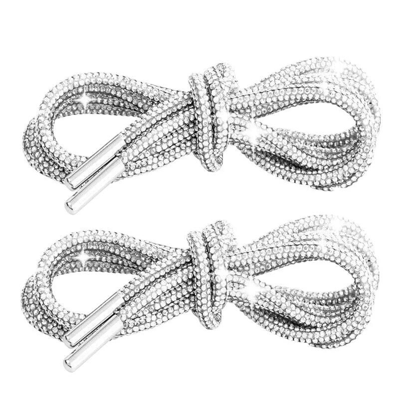 Rhinestone Round Tube Shoelace 140CM MIS1053