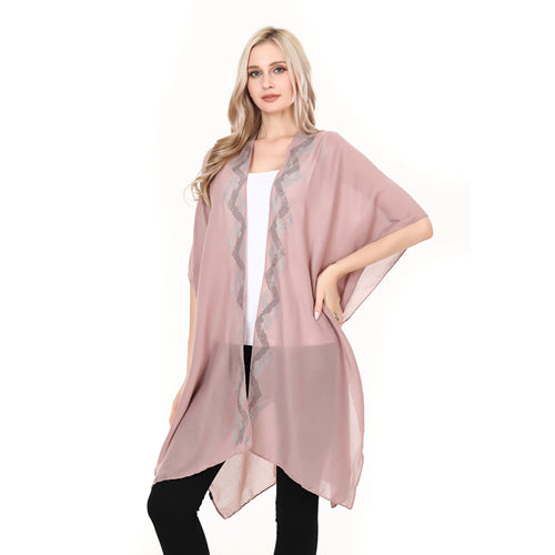 Dimond Boarded Studs Poncho MSF1079-6