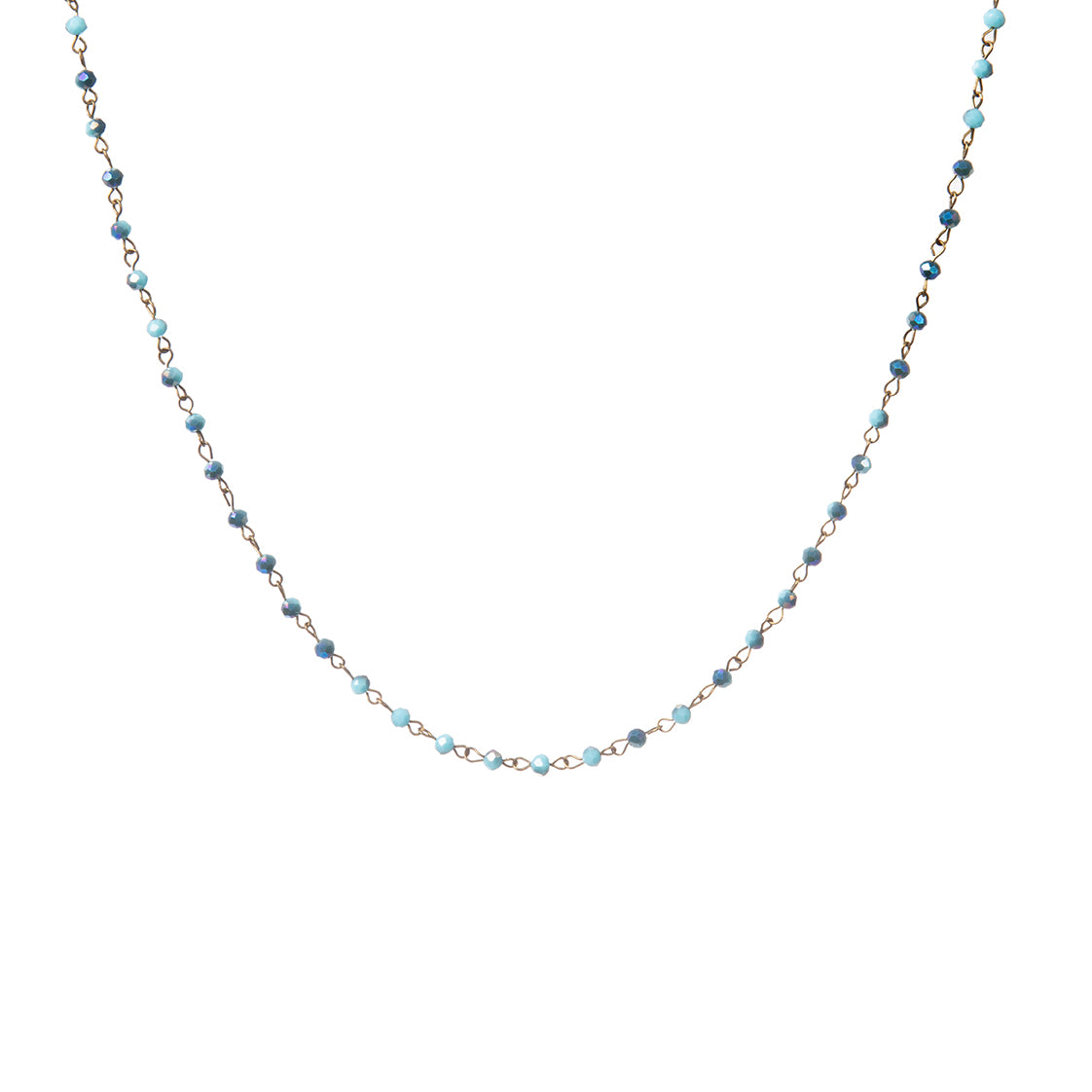 Classic Crystal Long Necklace N1163-197