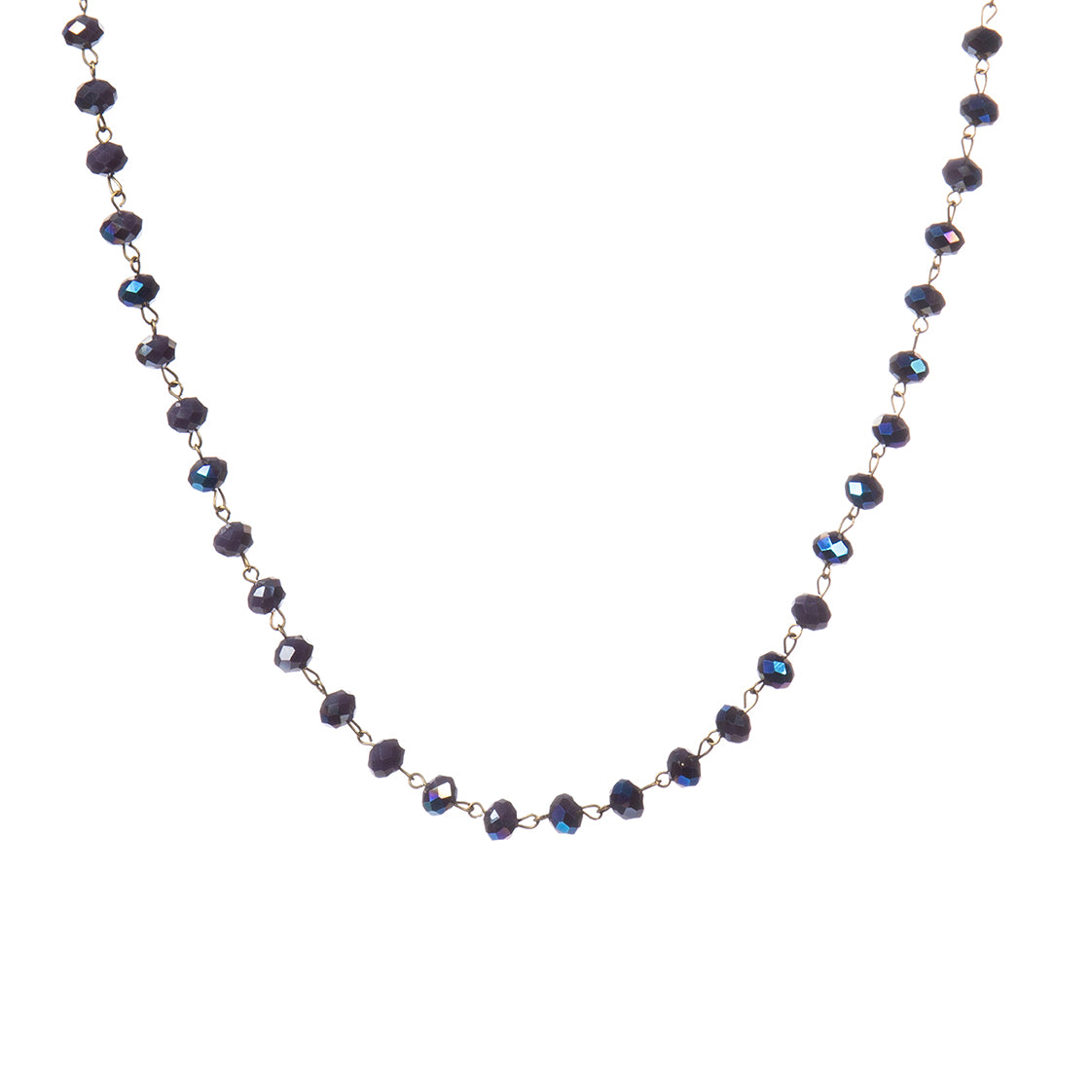 Classic Crystal Long Necklace N1163-189