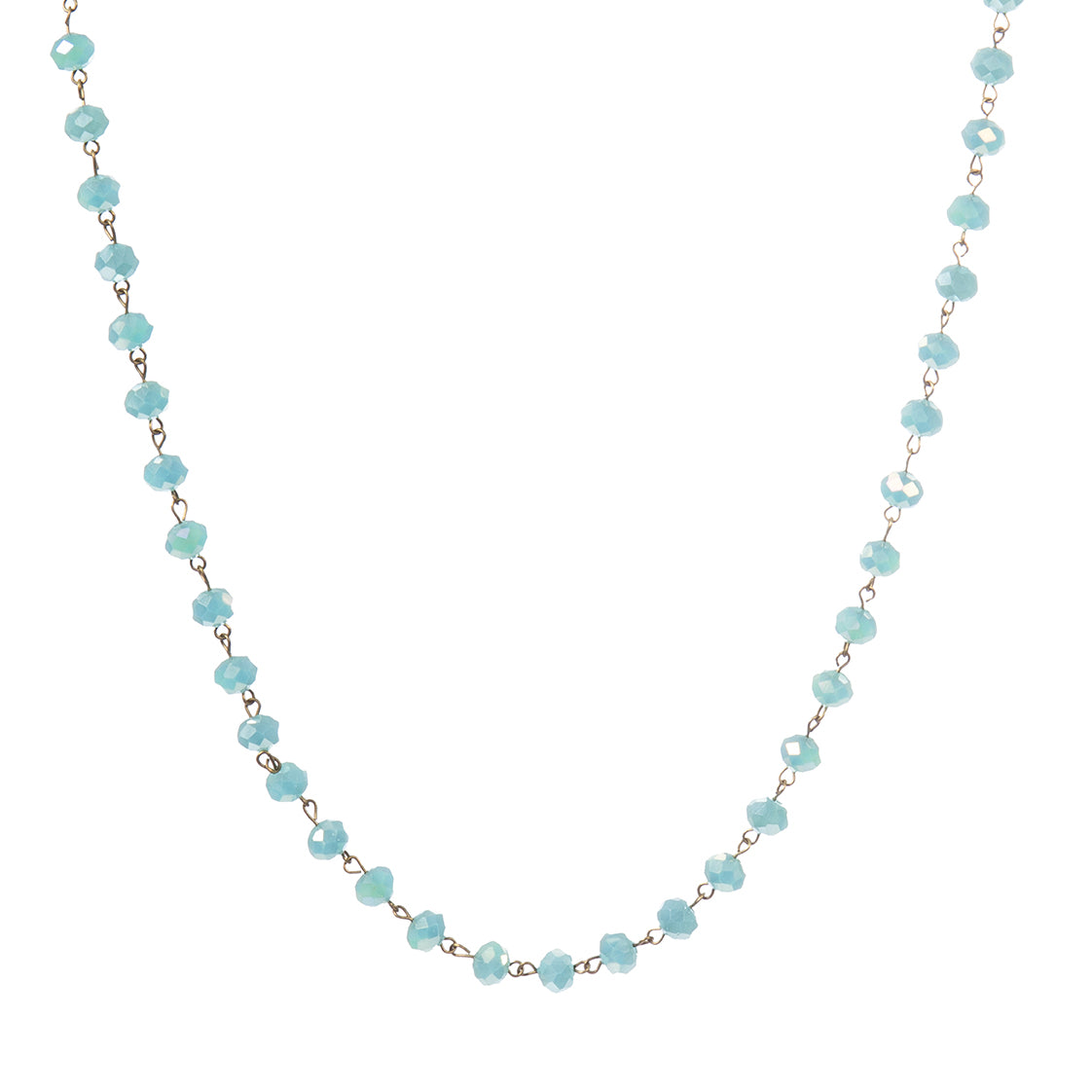 Classic Crystal Long Necklace N1163-199