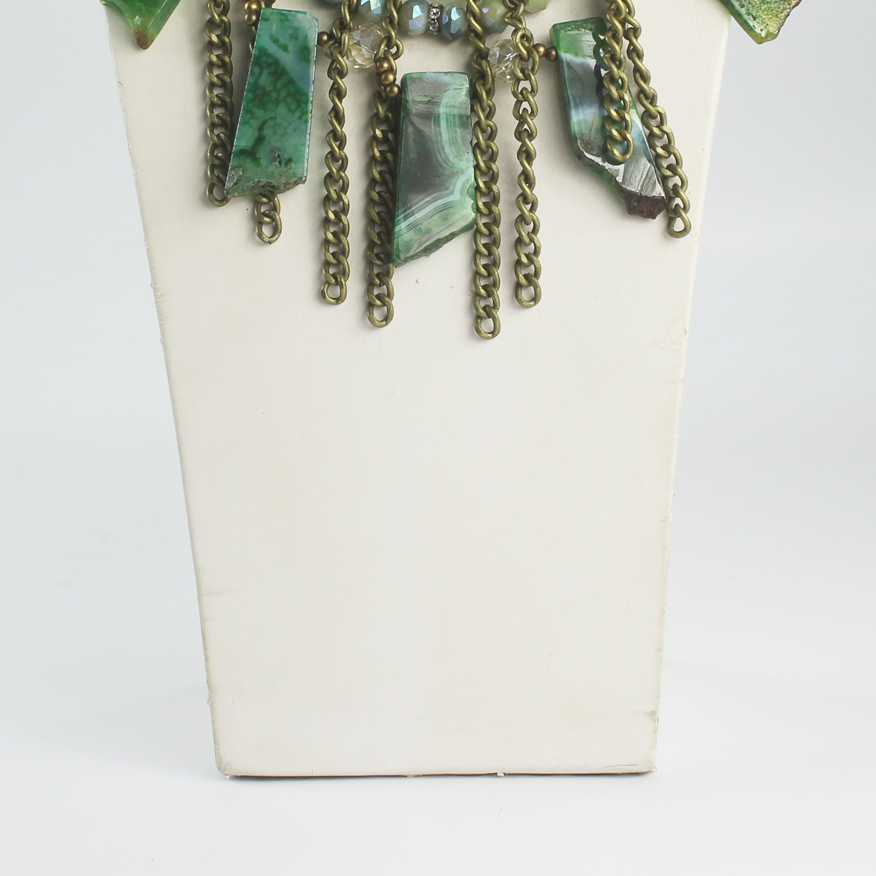 Colgantes de dijes de cristal acrílico vintage N2165