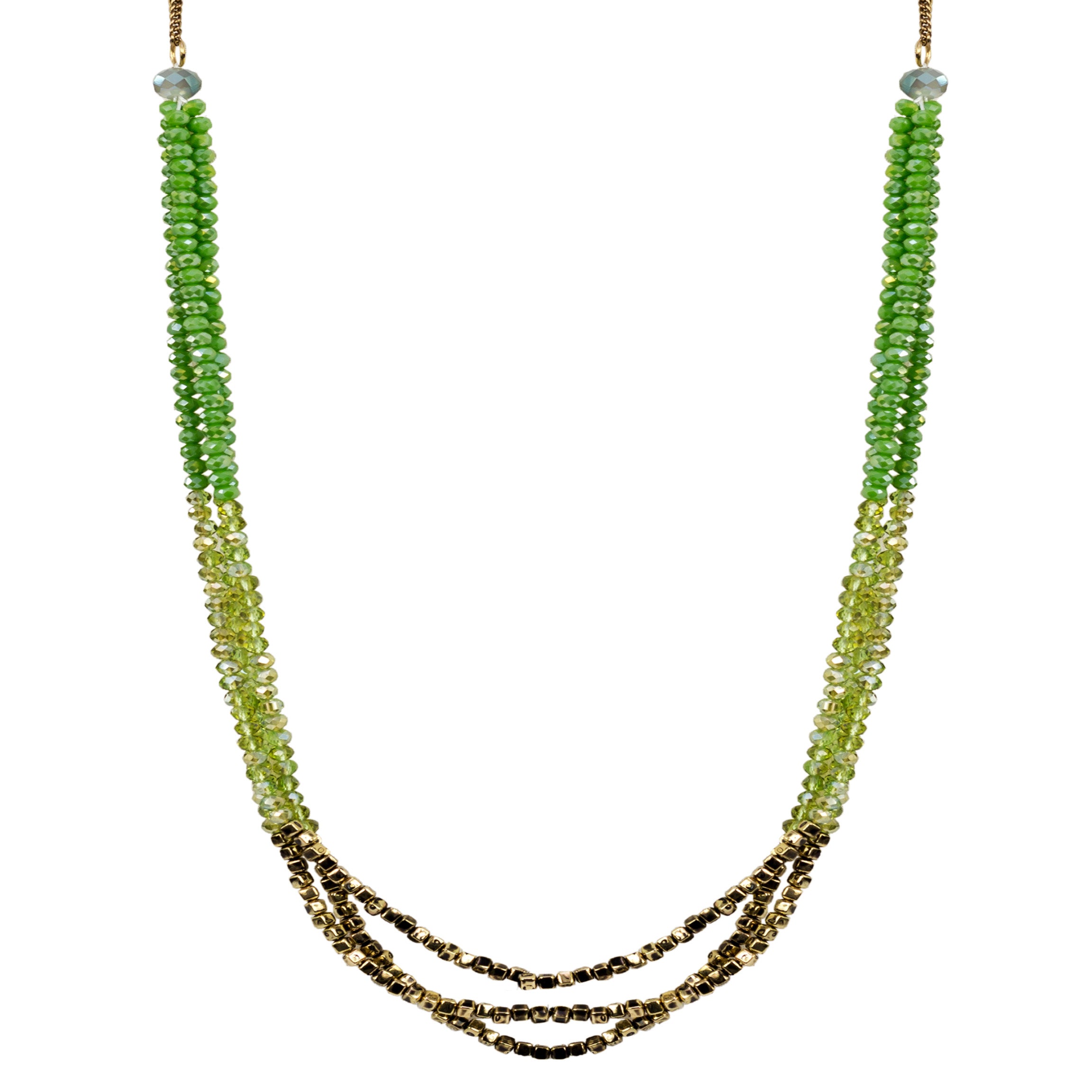 Collares de cuentas de cristal N2253